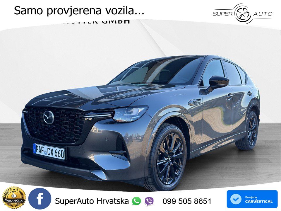 Mazda CX-60 3.3 e-Skyactiv D (254 KS) AWD Automatic MATRIX+GR SJED+KAM