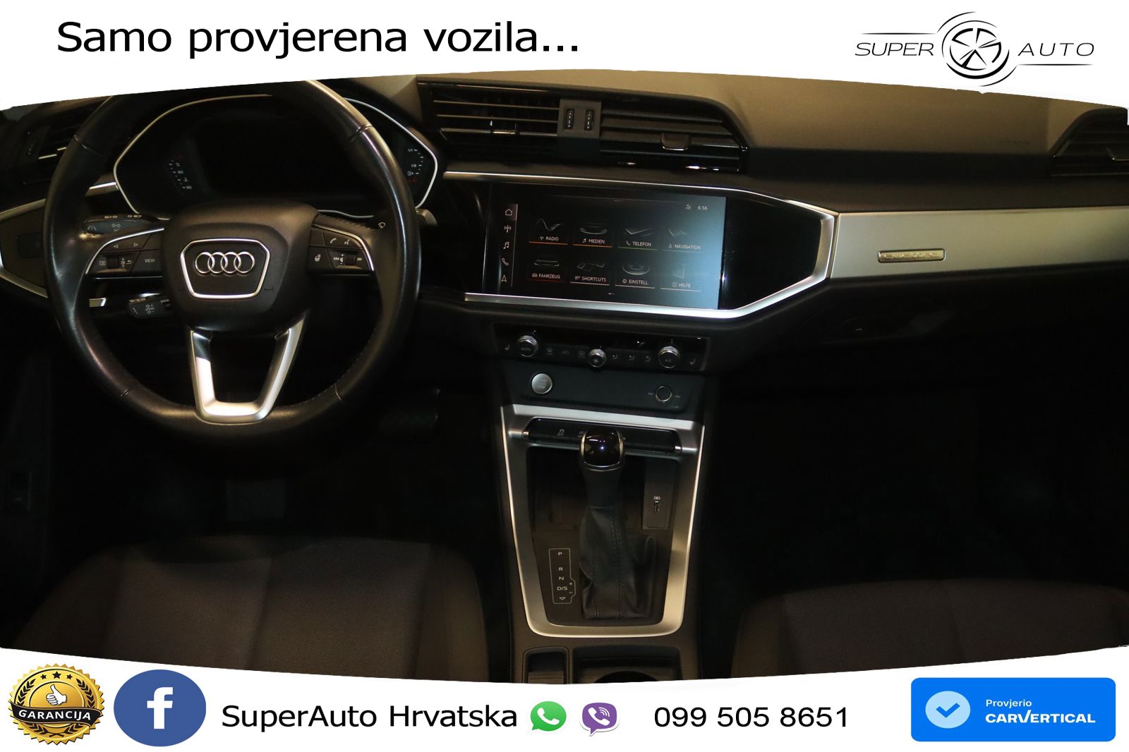 Audi Q3 40 TFSI (190 KS) quattro S tronic advanced LED+GR SJED+ACC