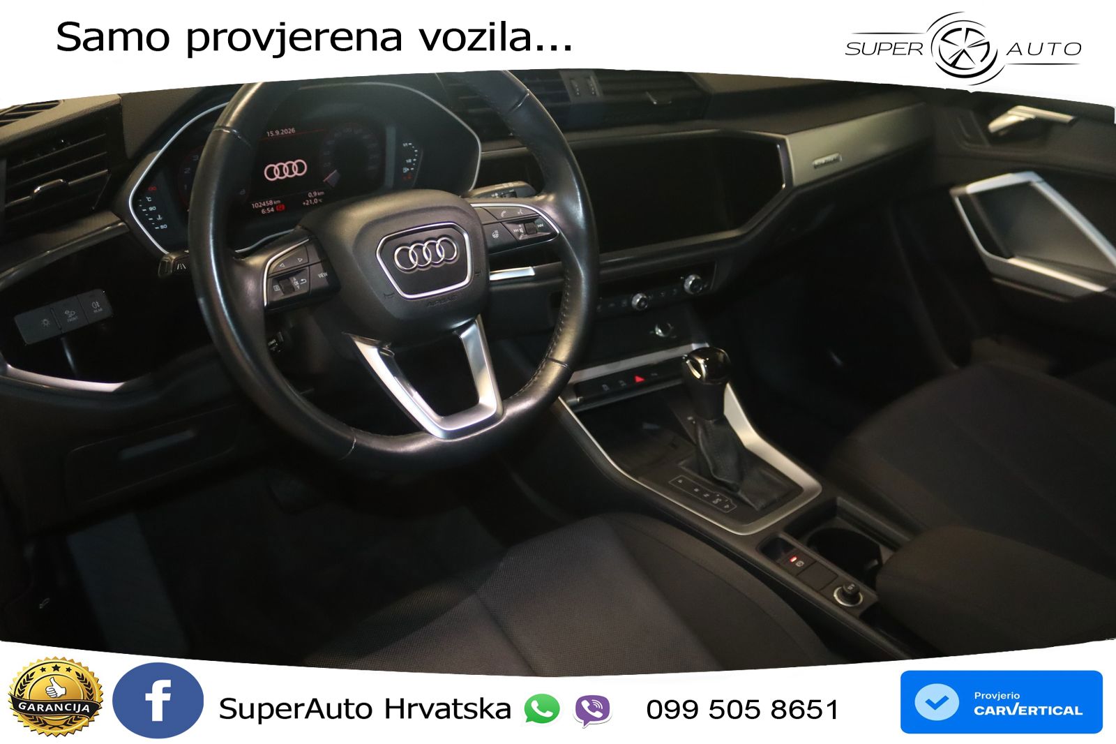 Audi Q3 40 TFSI (190 KS) quattro S tronic advanced LED+GR SJED+ACC