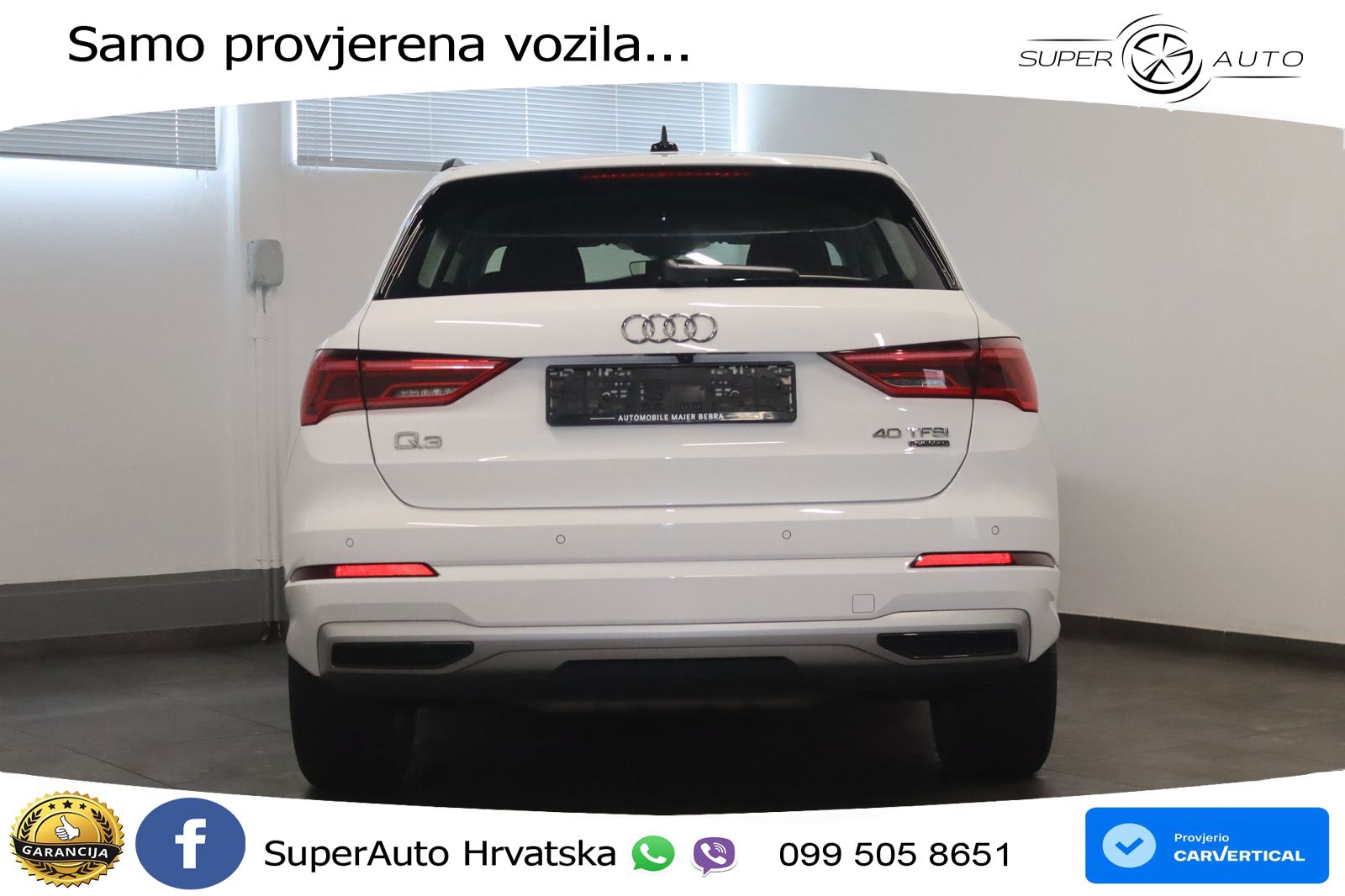 Audi Q3 40 TFSI (190 KS) quattro S tronic advanced LED+GR SJED+ACC