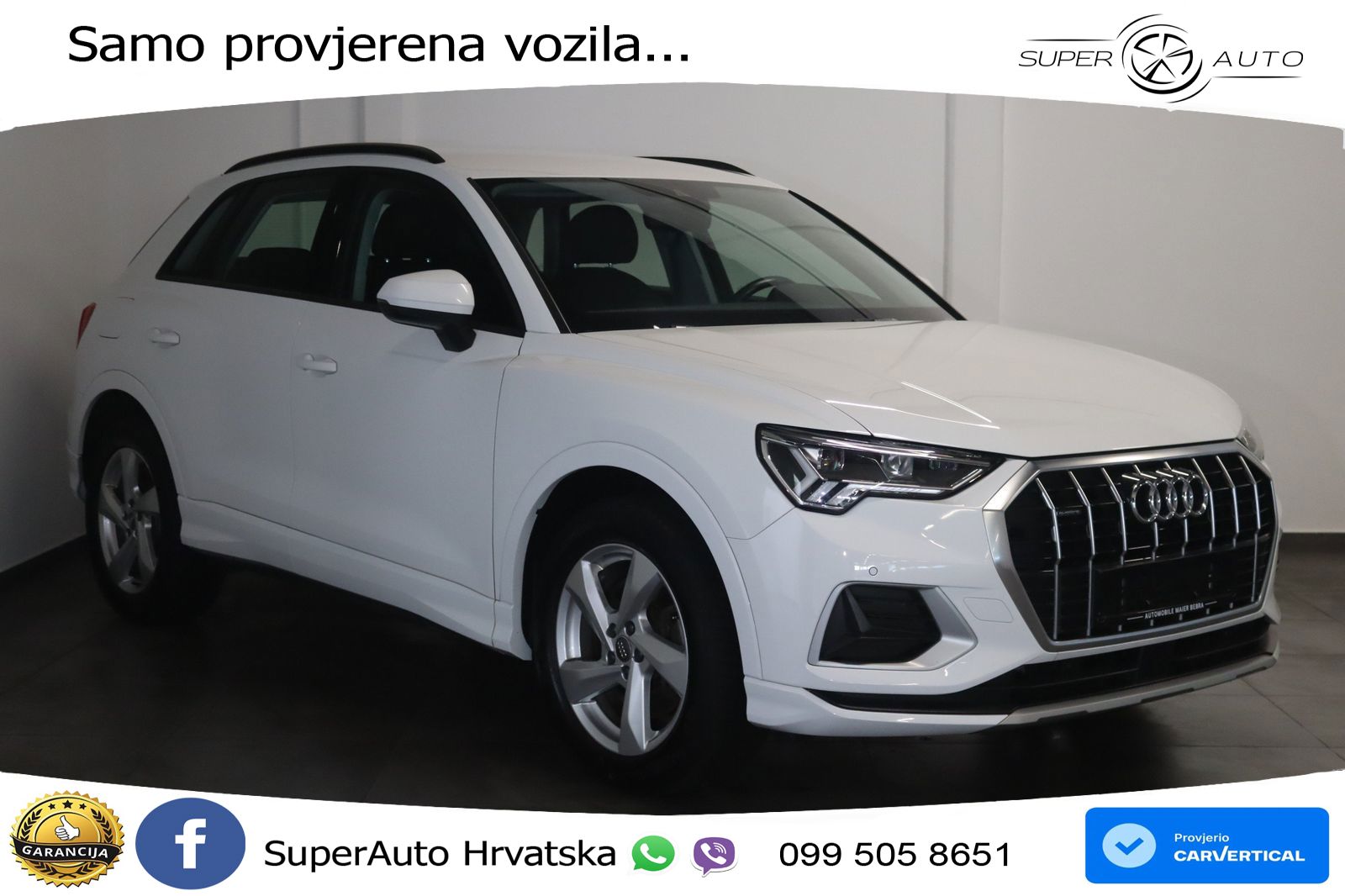 Audi Q3 40 TFSI (190 KS) quattro S tronic advanced LED+GR SJED+ACC
