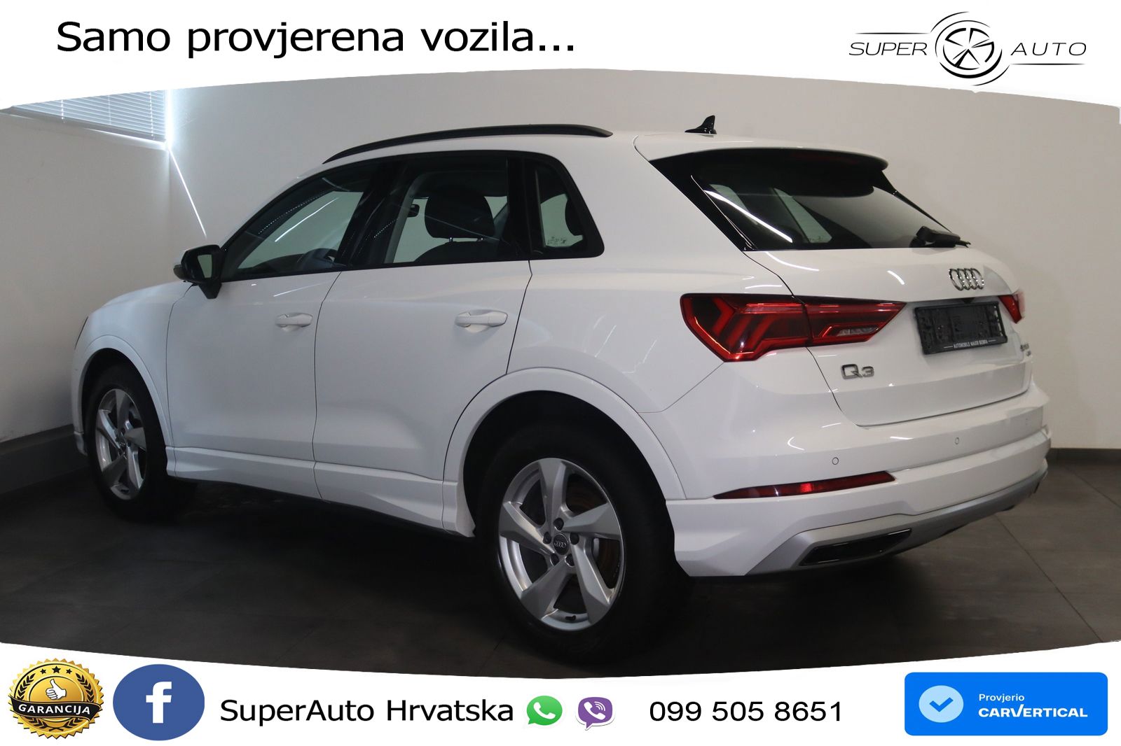 Audi Q3 40 TFSI (190 KS) quattro S tronic advanced LED+GR SJED+ACC