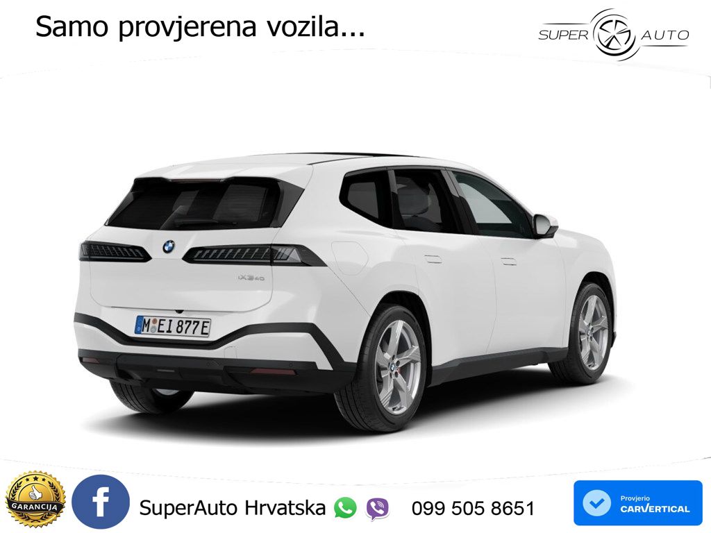 BMW iX3 40 82.6 kWh (320 KS) LED+GR SJED+ACC