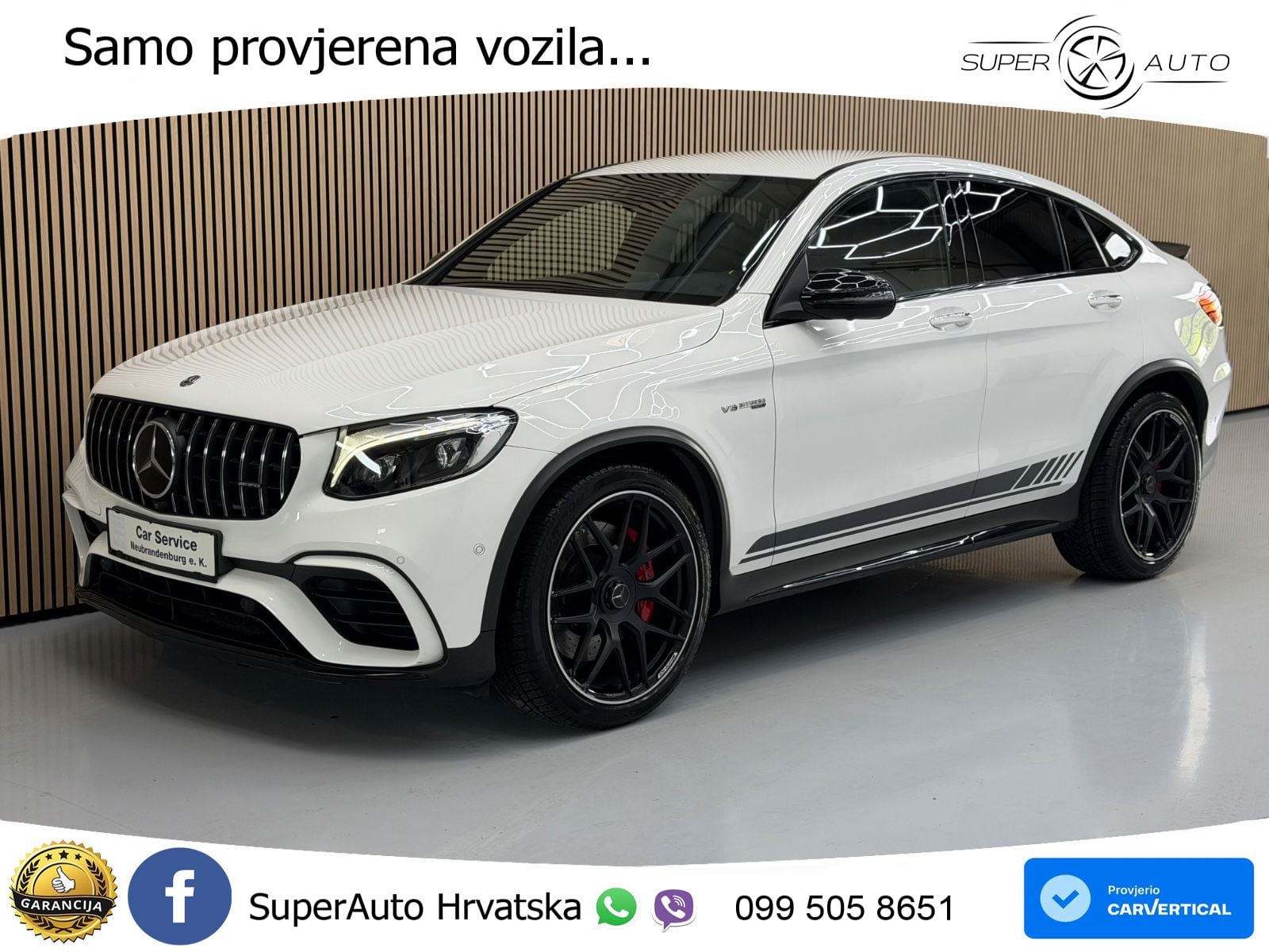 Mercedes GLC Coupe AMG 63 S (510 KS) 4MATIC+ MCT Edition One ZRAČNI+ACC+GR SJED+KAM