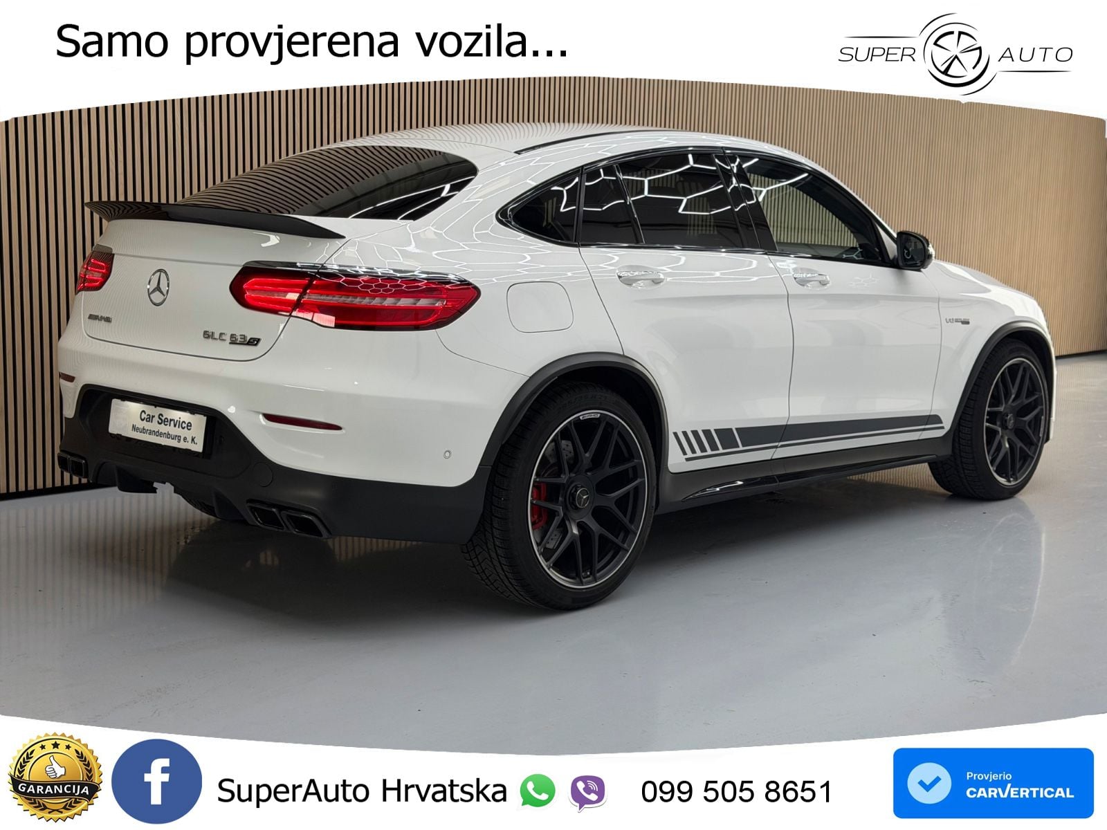 Mercedes GLC Coupe AMG 63 S (510 KS) 4MATIC+ MCT Edition One ZRAČNI+ACC+GR SJED+KAM