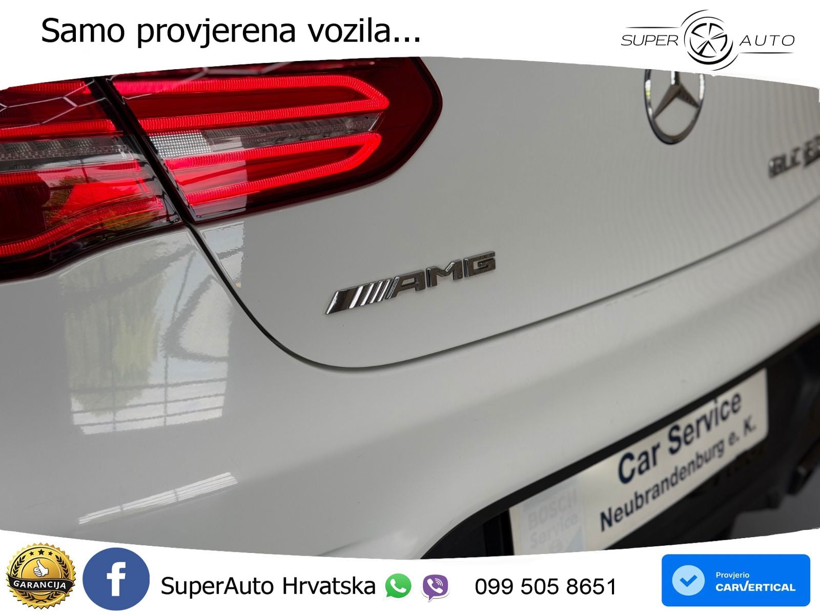 Mercedes GLC Coupe AMG 63 S (510 KS) 4MATIC+ MCT Edition One ZRAČNI+ACC+GR SJED+KAM