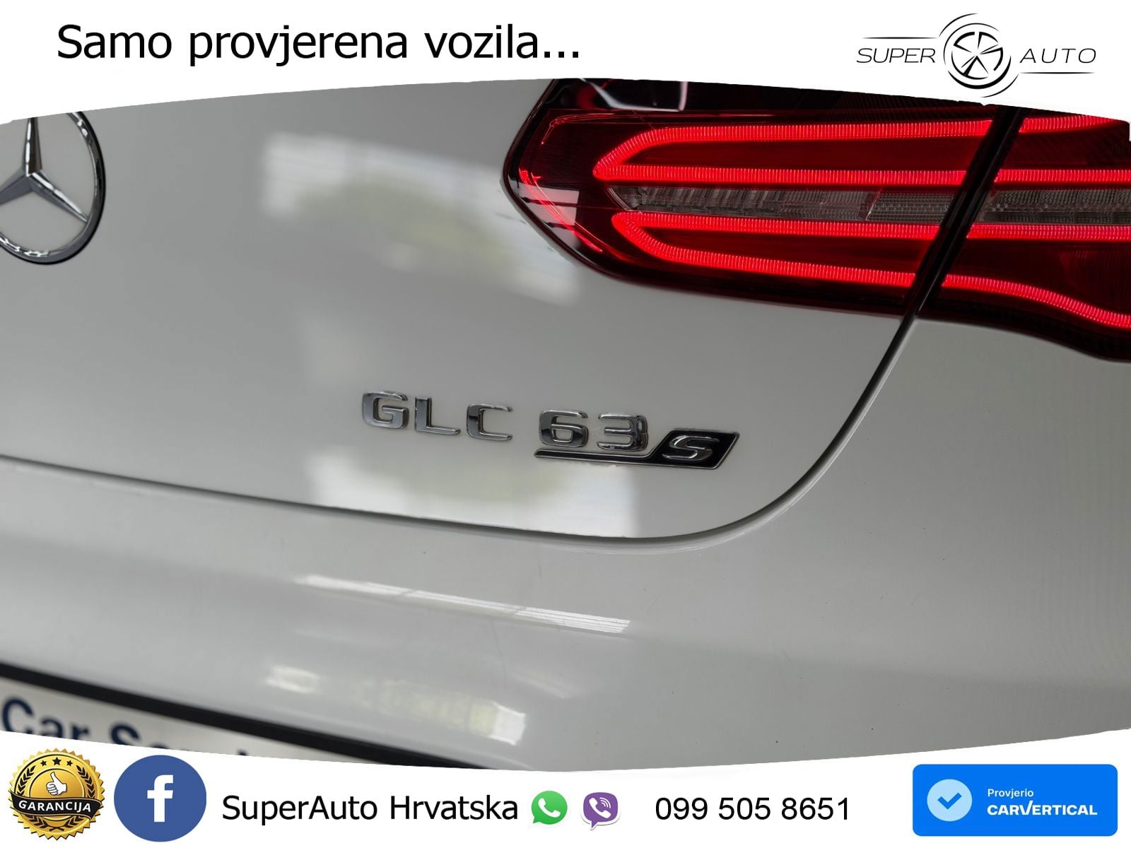 Mercedes GLC Coupe AMG 63 S (510 KS) 4MATIC+ MCT Edition One ZRAČNI+ACC+GR SJED+KAM
