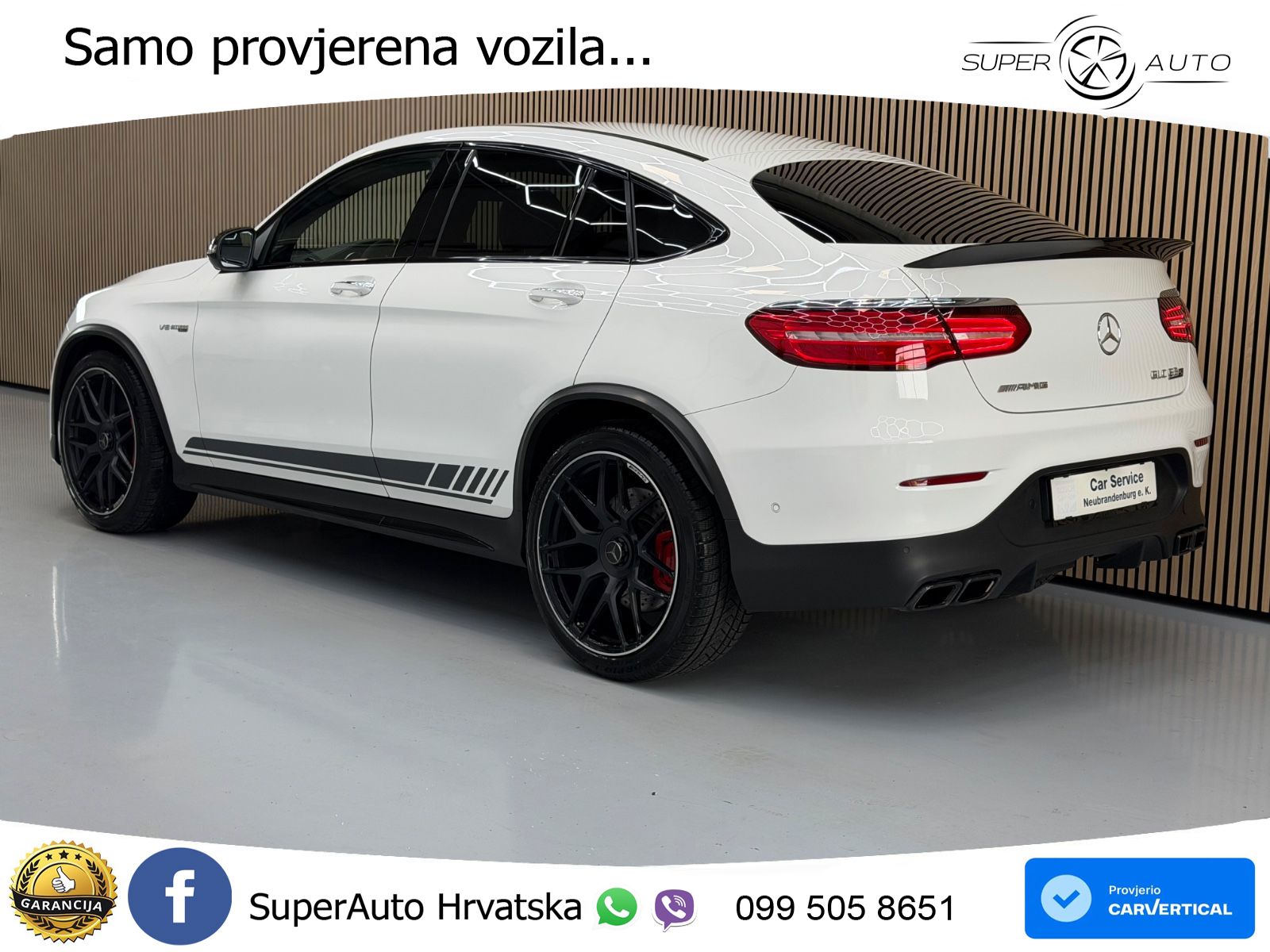 Mercedes GLC Coupe AMG 63 S (510 KS) 4MATIC+ MCT Edition One ZRAČNI+ACC+GR SJED+KAM