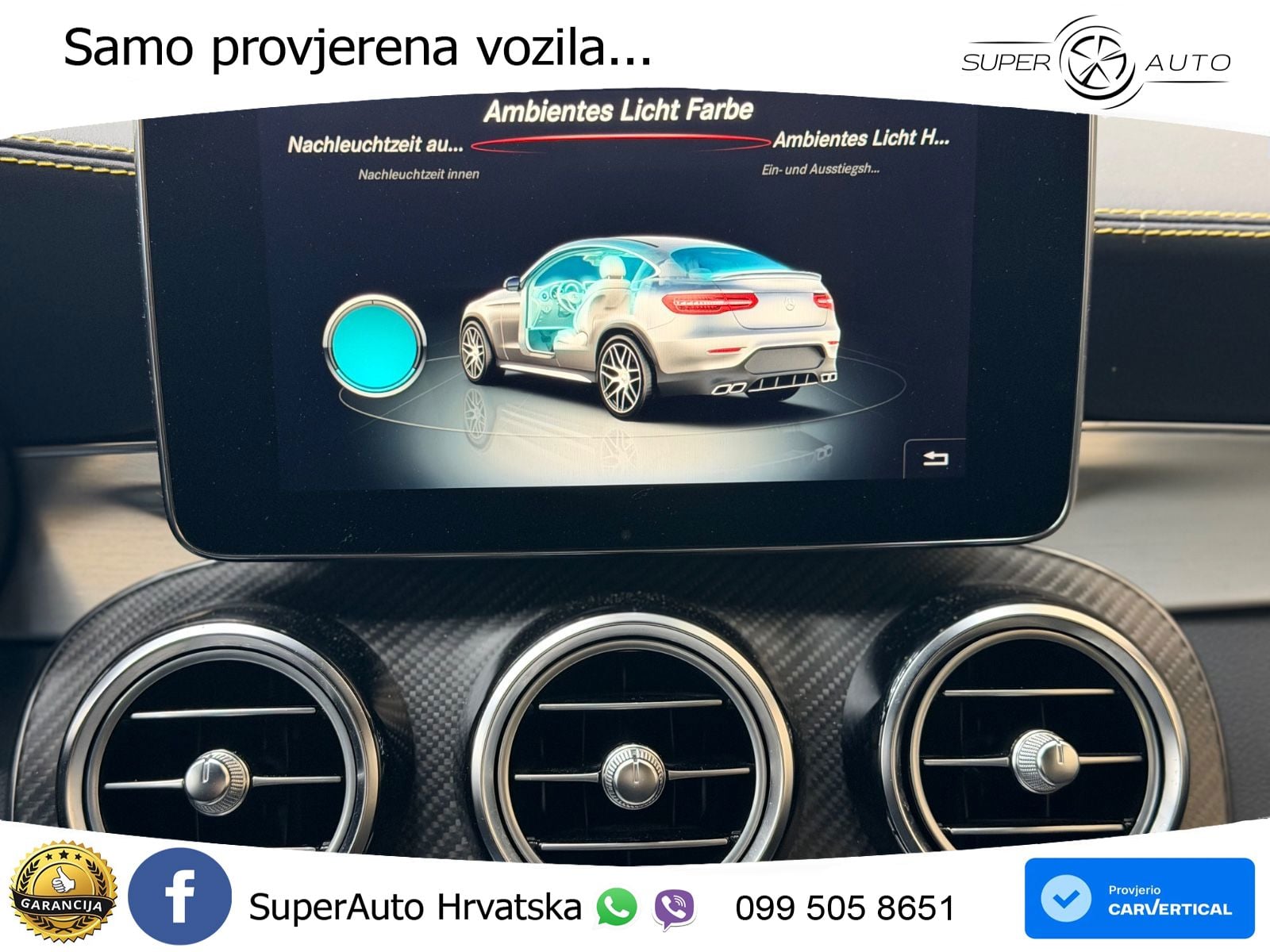 Mercedes GLC Coupe AMG 63 S (510 KS) 4MATIC+ MCT Edition One ZRAČNI+ACC+GR SJED+KAM