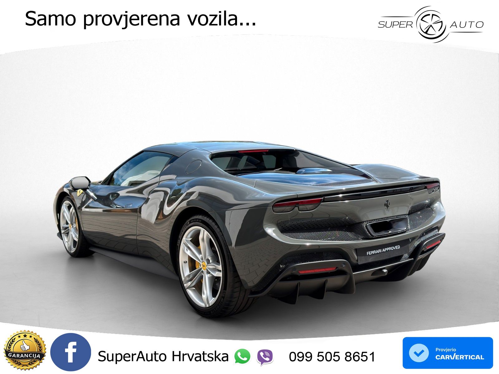 Ferrari 296 GTB 3.0 V6 (830 KS) F1 DCT