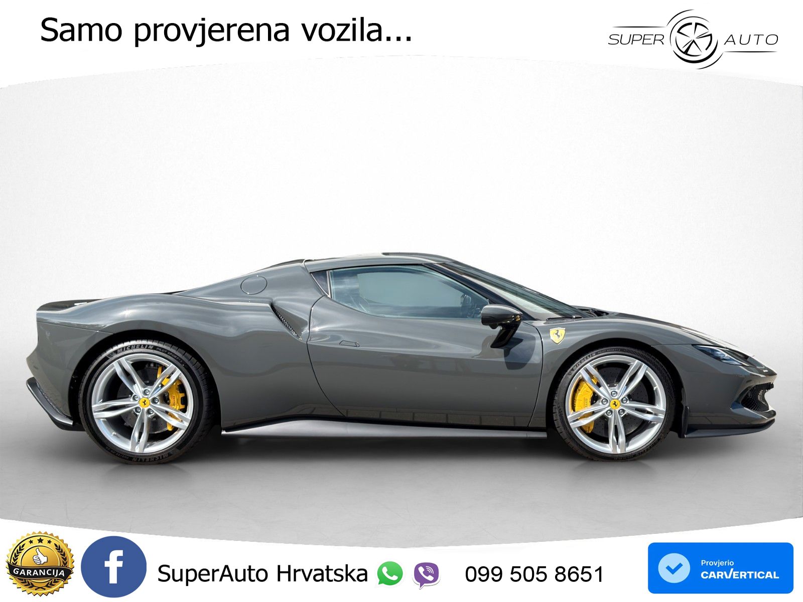 Ferrari 296 GTB 3.0 V6 (830 KS) F1 DCT