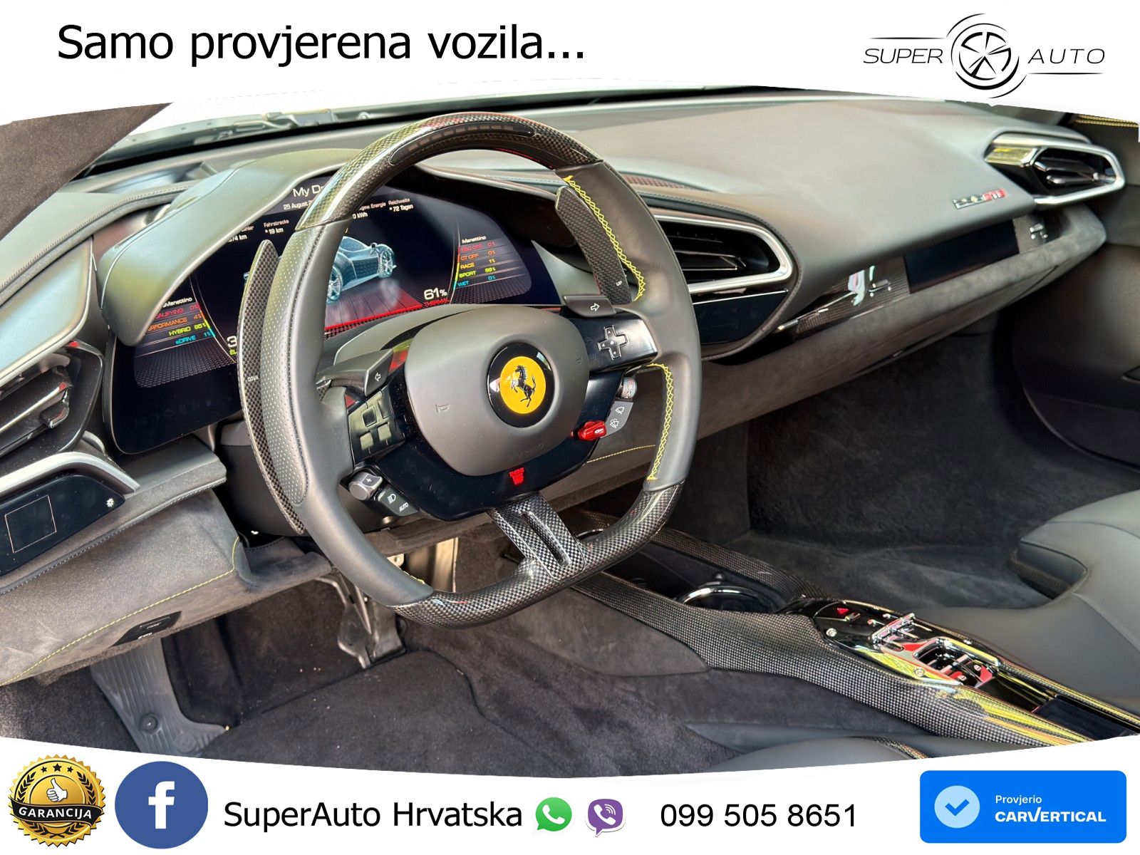 Ferrari 296 GTB 3.0 V6 (830 KS) F1 DCT