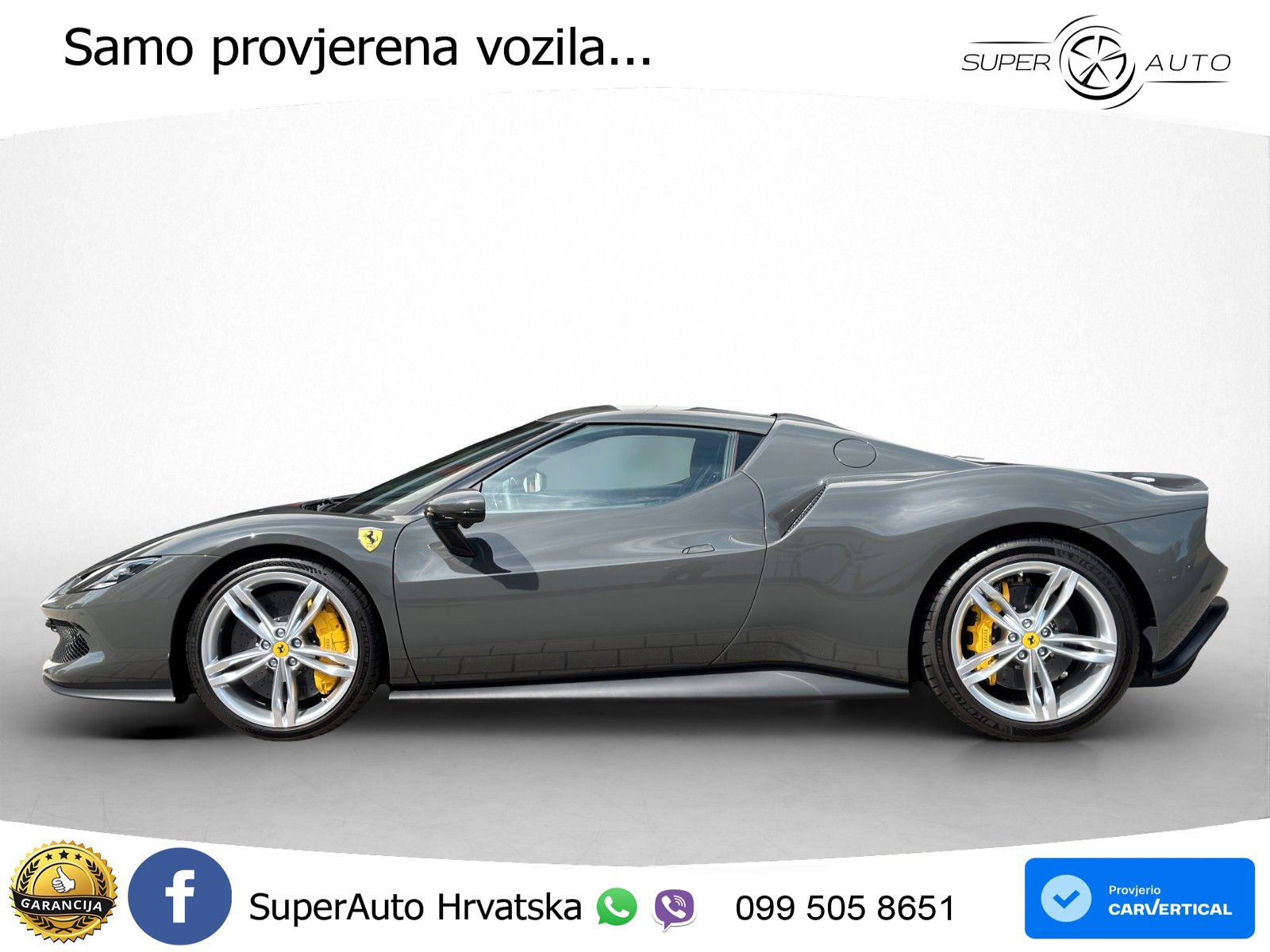 Ferrari 296 GTB 3.0 V6 (830 KS) F1 DCT