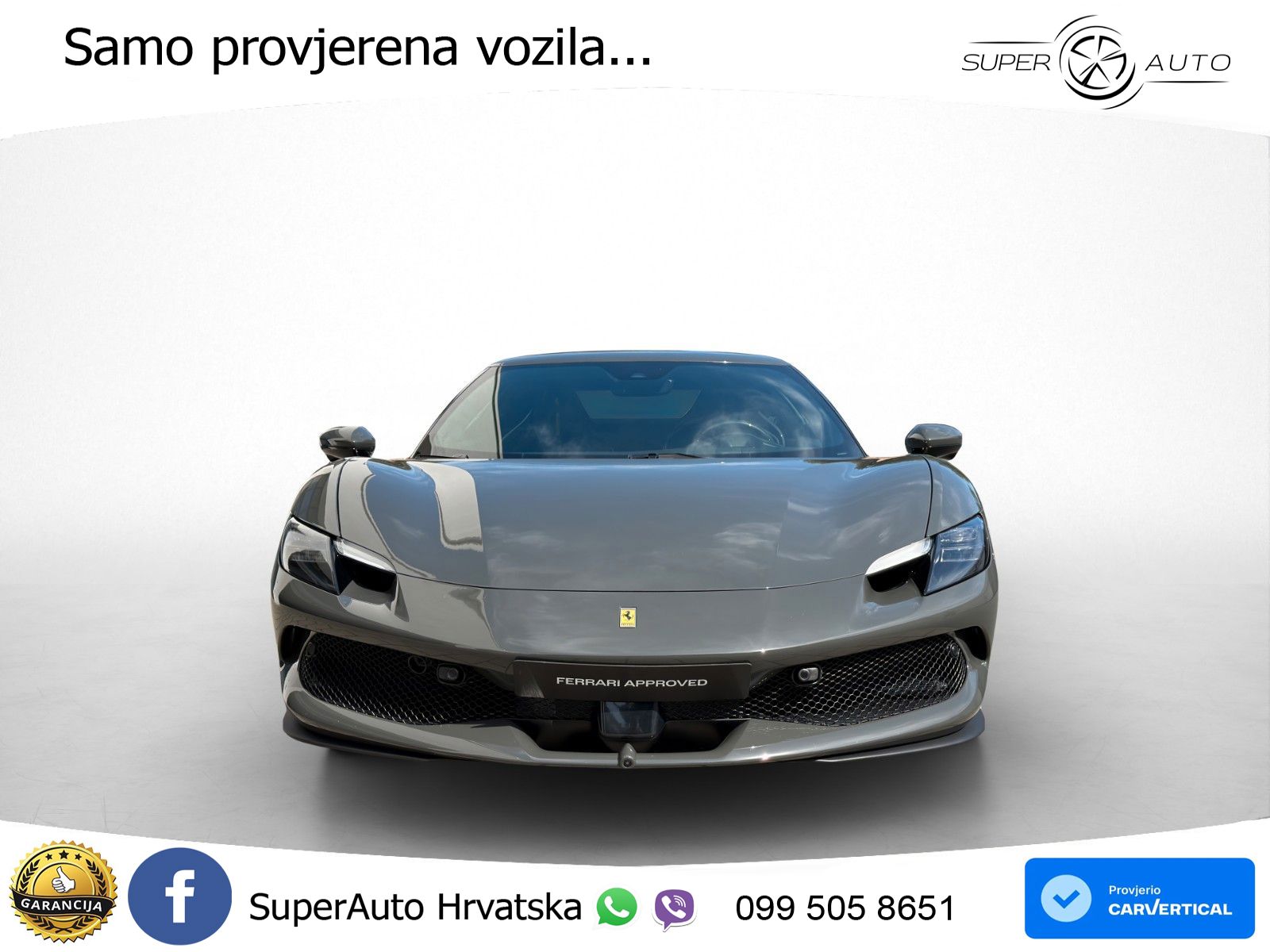 Ferrari 296 GTB 3.0 V6 (830 KS) F1 DCT