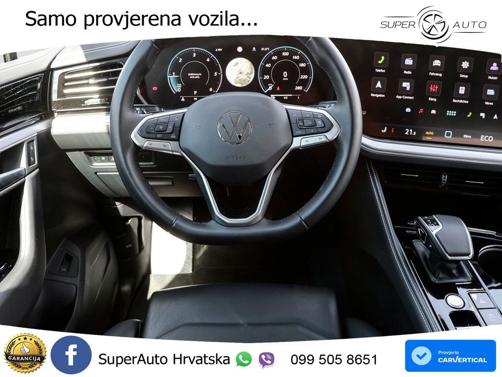 Volkswagen Touareg 3.0 V6 TDI (231 KS) 4MOTION Tiptronic ZRAČNI+ACC+GR SJED+KAM