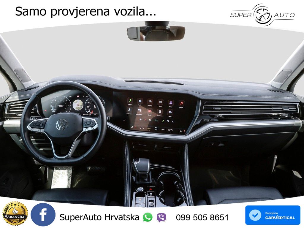 Volkswagen Touareg 3.0 V6 TDI (231 KS) 4MOTION Tiptronic ZRAČNI+ACC+GR SJED+KAM