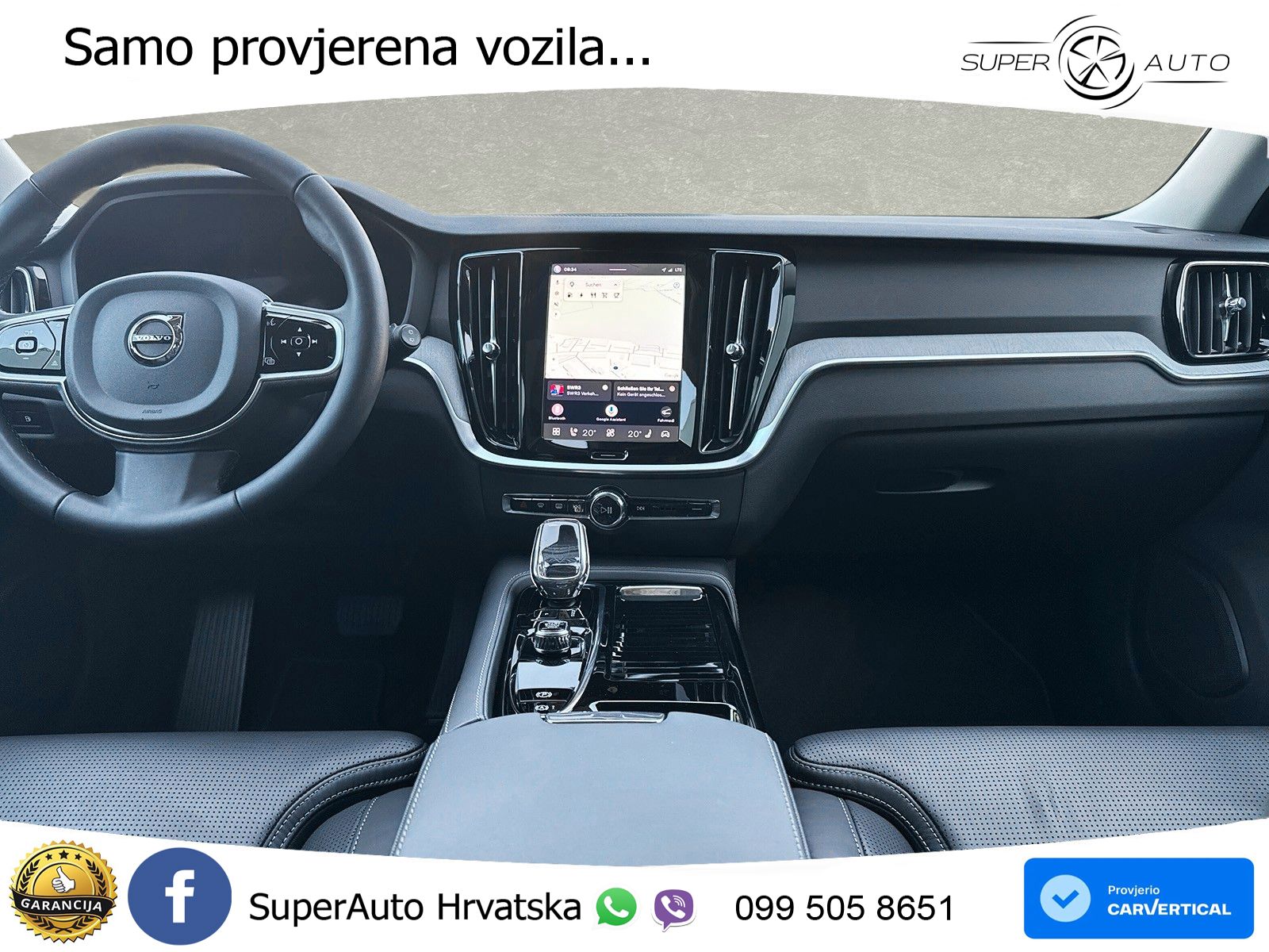 Volvo V60 2.0 T8 AWD Geartronic LED+GR SJED+ACC