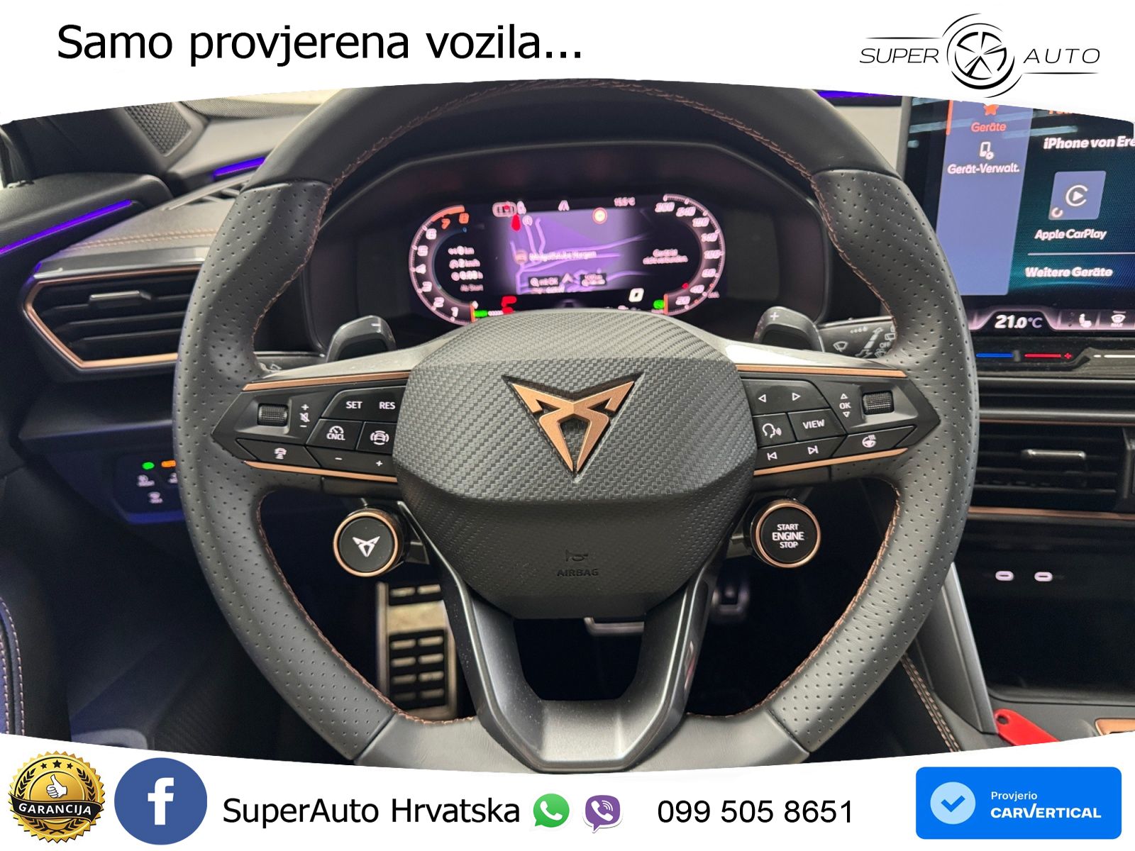 Cupra Formentor 1.5 TSI (204 KS) e-Hybrid DSG MATRIX+GR SJED+KAM