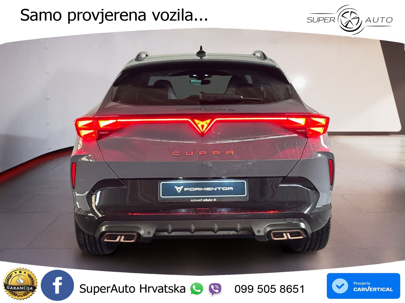 Cupra Formentor 1.5 TSI (204 KS) e-Hybrid DSG MATRIX+GR SJED+KAM