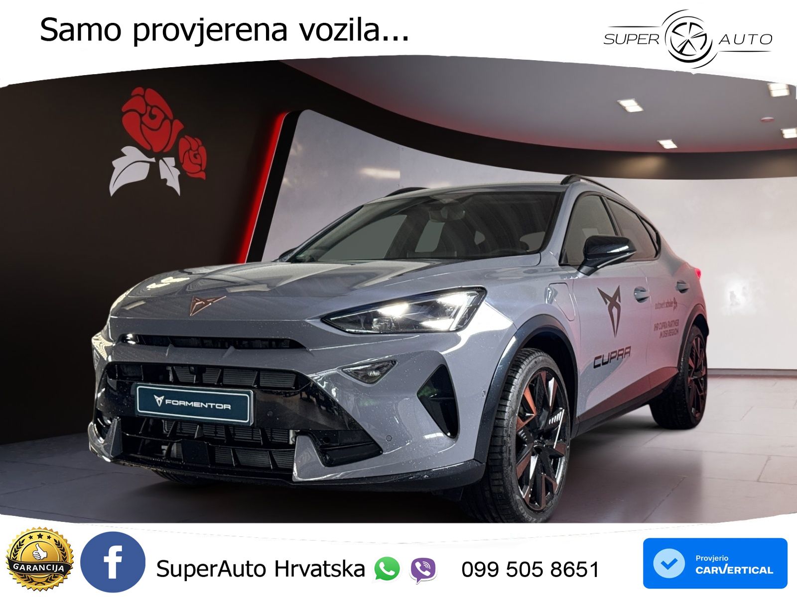 Cupra Formentor 1.5 TSI (204 KS) e-Hybrid DSG MATRIX+GR SJED+KAM