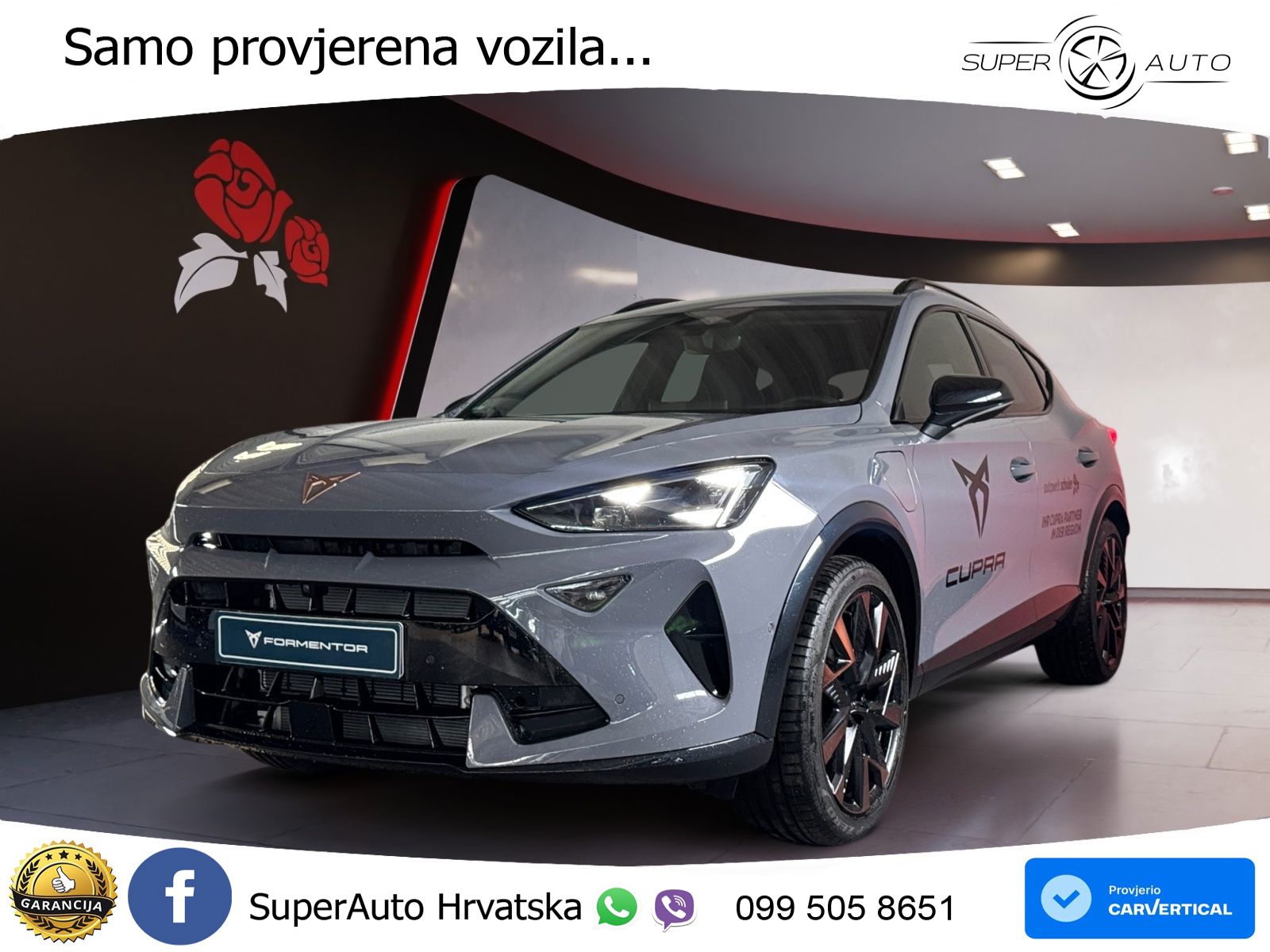 Cupra Formentor 1.5 TSI (204 KS) e-Hybrid DSG MATRIX+GR SJED+KAM