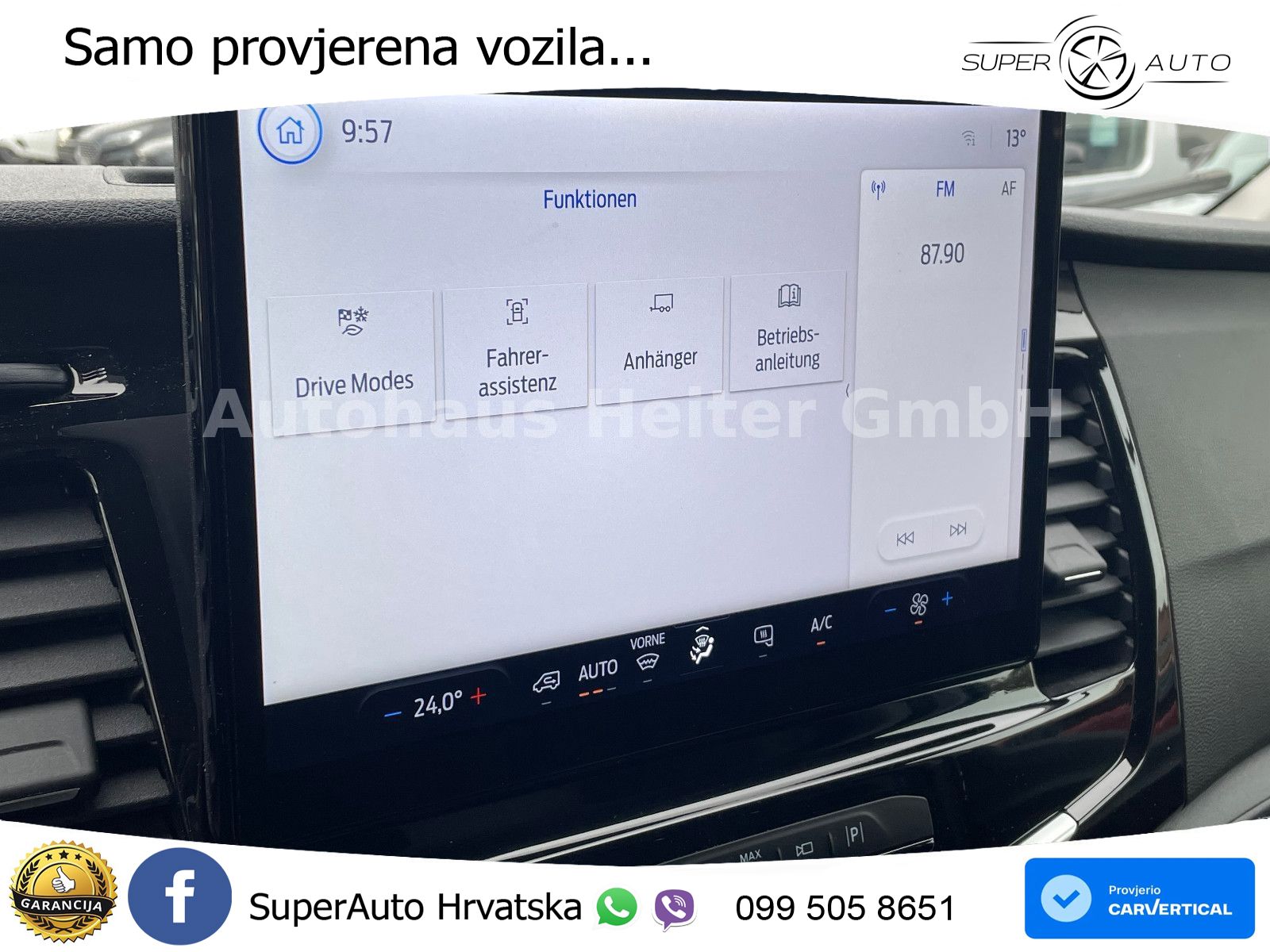 Ford Transit 350 L3H2 Express-Line / AHK+ACC+360° 131 KS