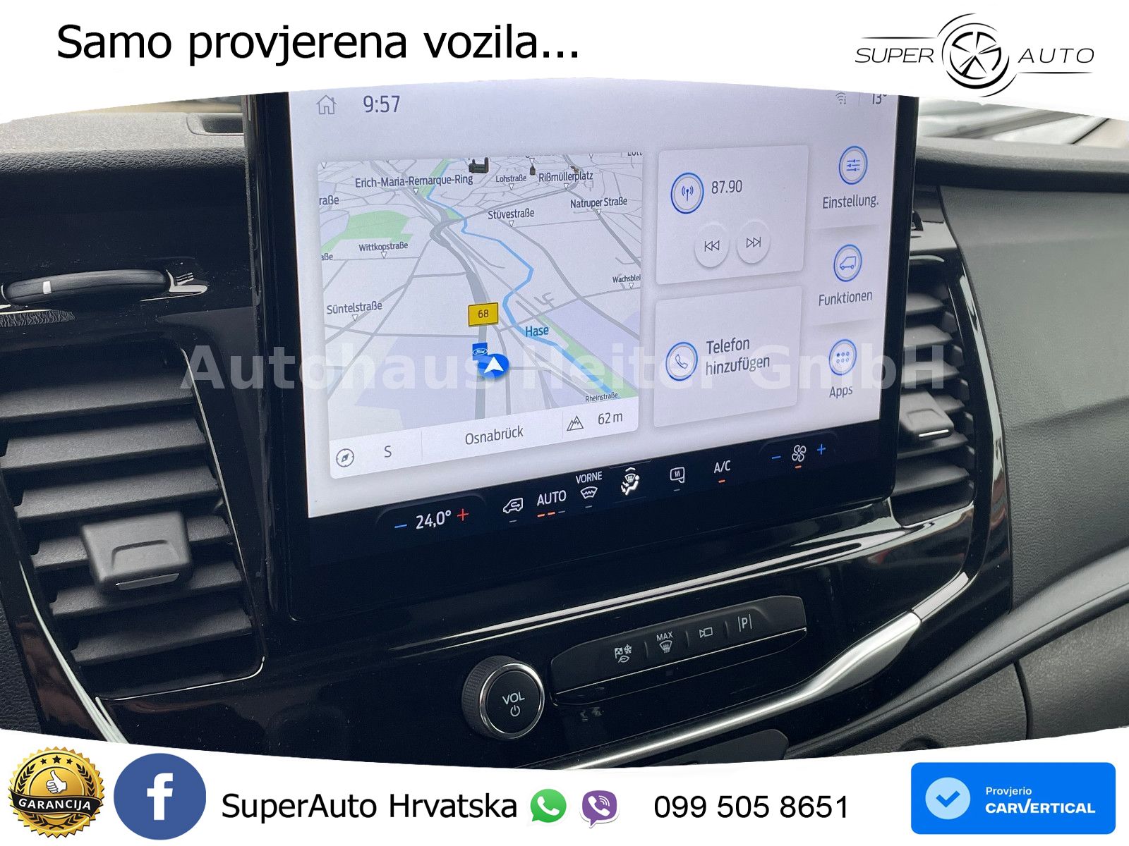 Ford Transit 350 L3H2 Express-Line / AHK+ACC+360° 131 KS