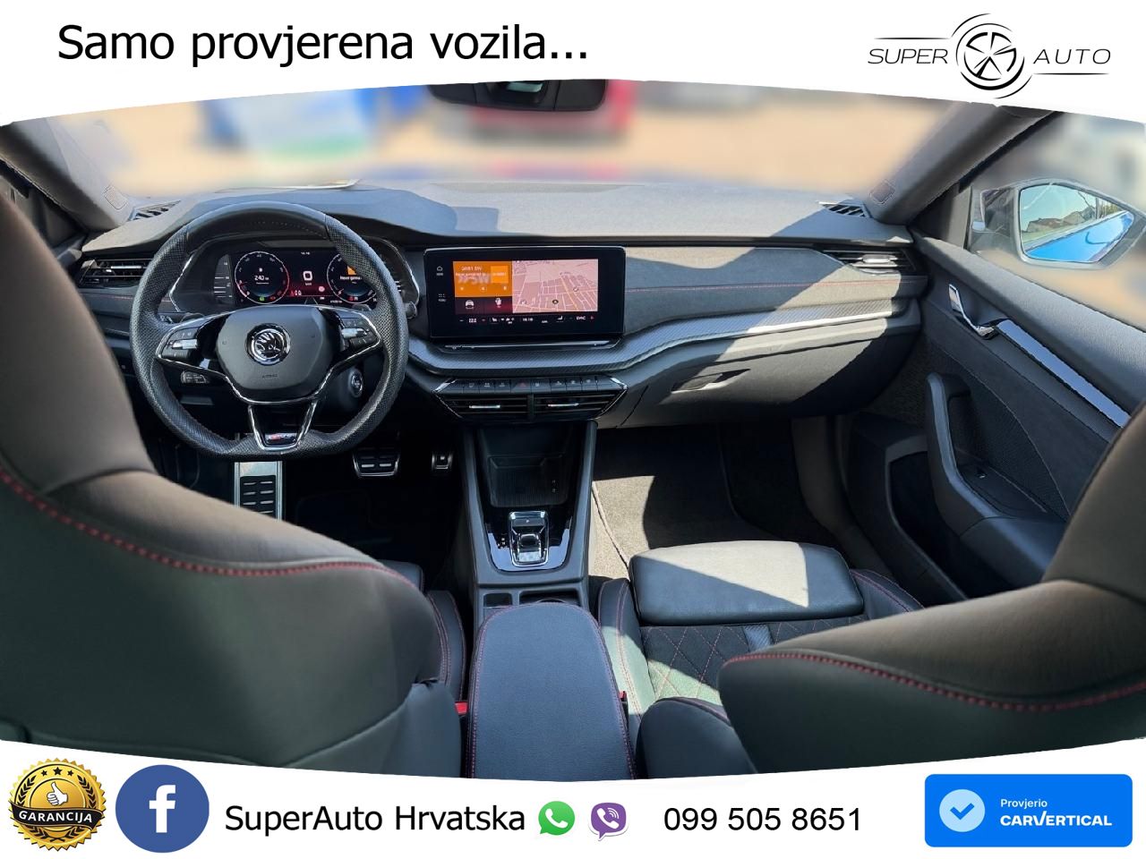 Škoda Octavia Combi RS 2.0 TSI (245 KS) DSG LED+GR SJED+ACC