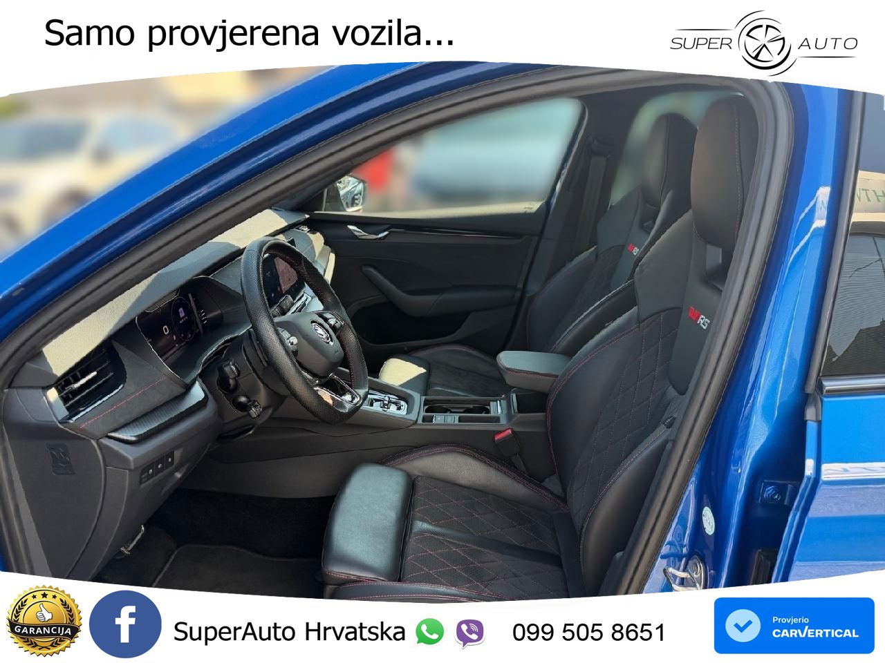 Škoda Octavia Combi RS 2.0 TSI (245 KS) DSG LED+GR SJED+ACC