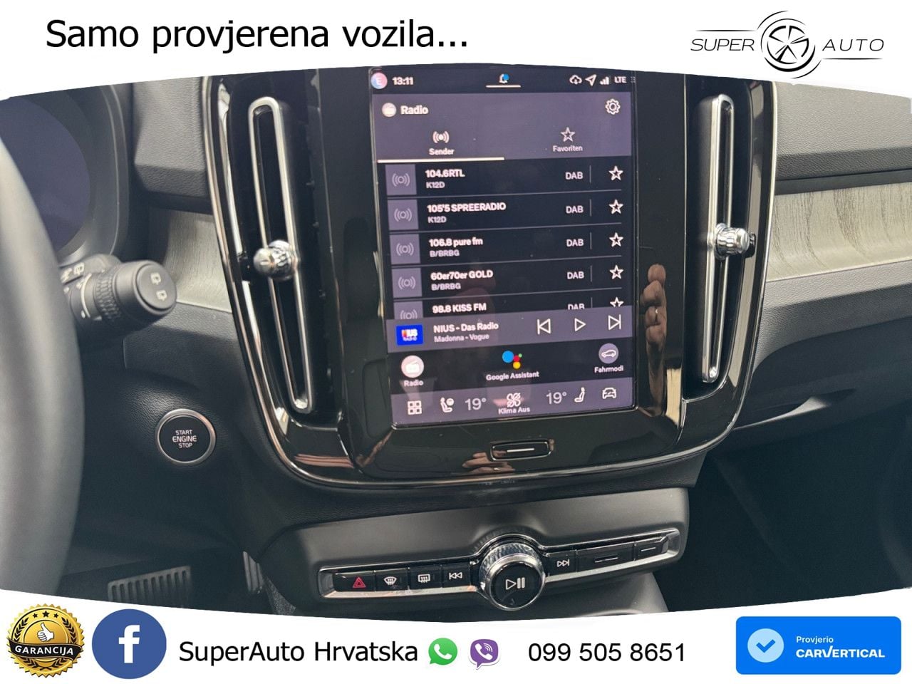 Volvo XC40 2.0 B3 163 KS Automatic LED+GR SJED+ACC