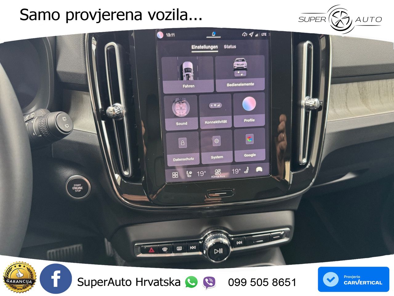 Volvo XC40 2.0 B3 163 KS Automatic LED+GR SJED+ACC