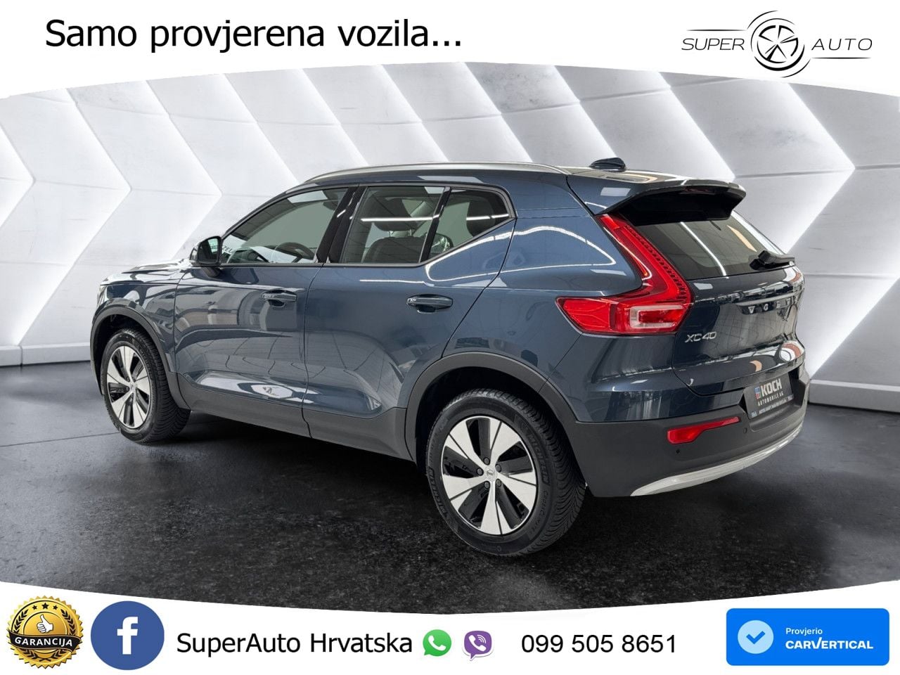 Volvo XC40 2.0 B3 163 KS Automatic LED+GR SJED+ACC