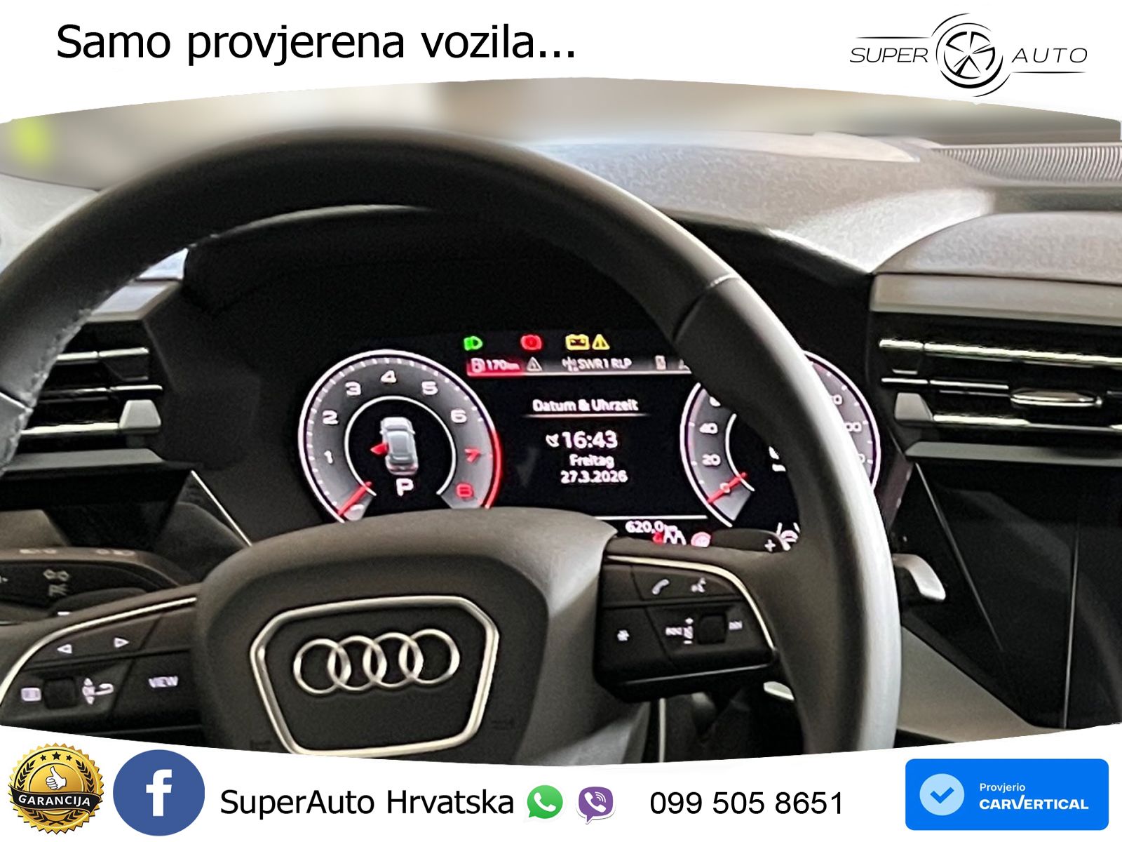 Audi A3 30 TFSI (116 KS)  S tronic LED+GR SJED+ACC