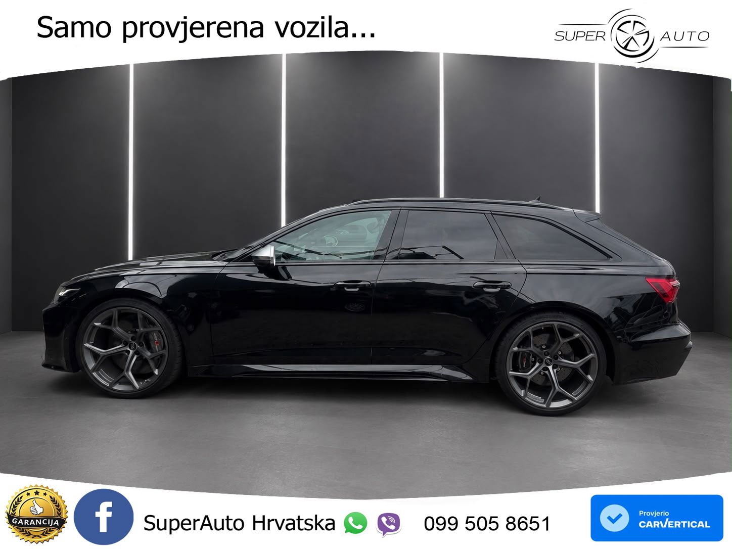 Audi RS6 Avant 4.0 TFSI V8 (600 KS) quattro Tiptronic