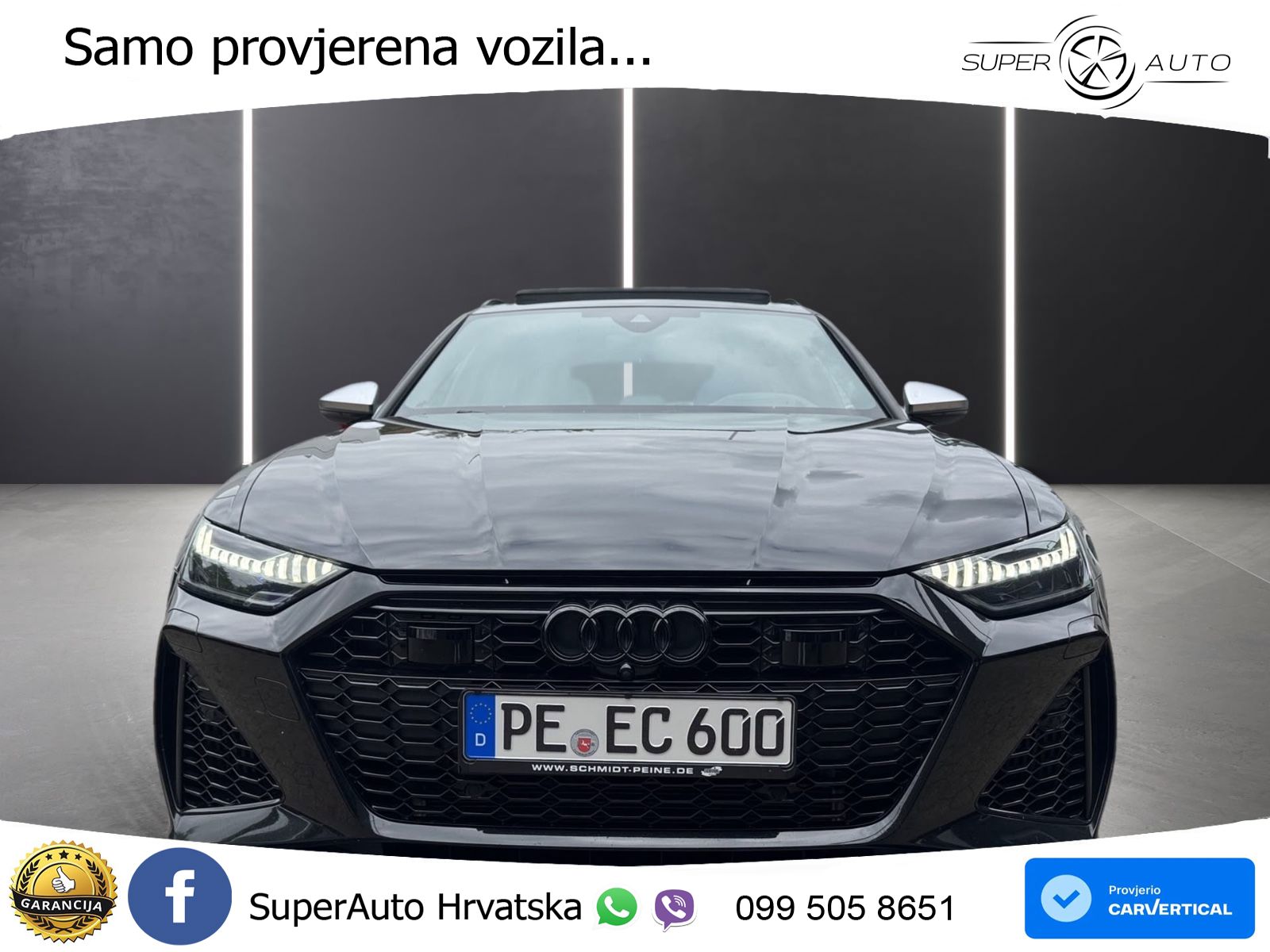 Audi RS6 Avant 4.0 TFSI V8 (600 KS) quattro Tiptronic