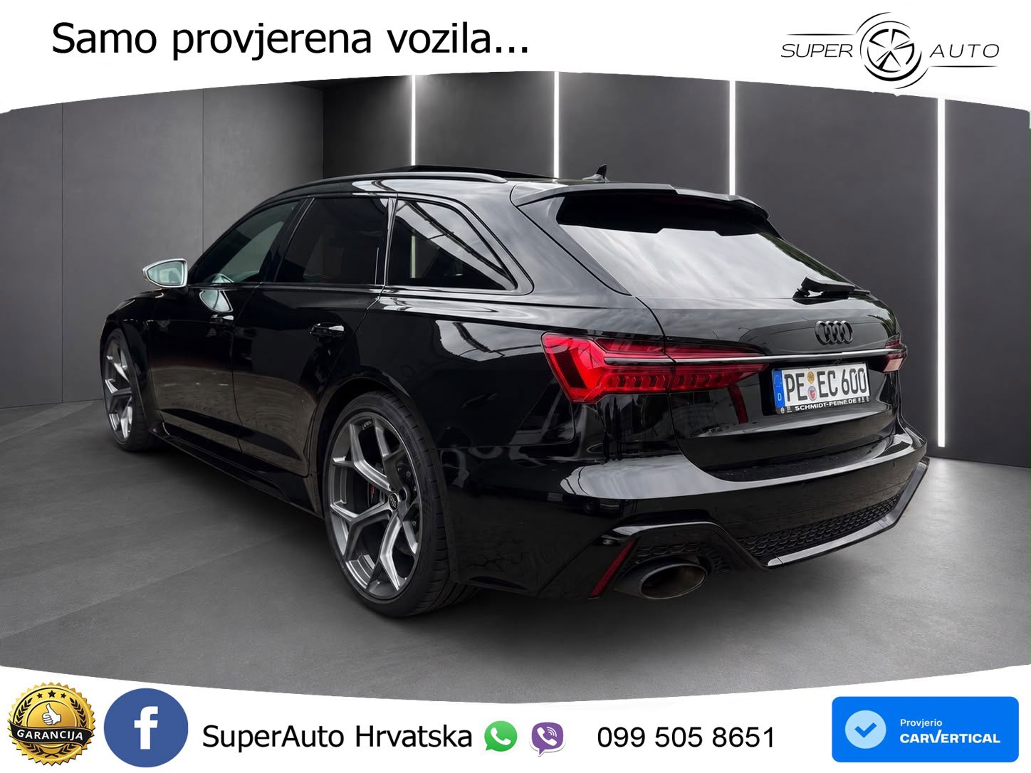 Audi RS6 Avant 4.0 TFSI V8 (600 KS) quattro Tiptronic
