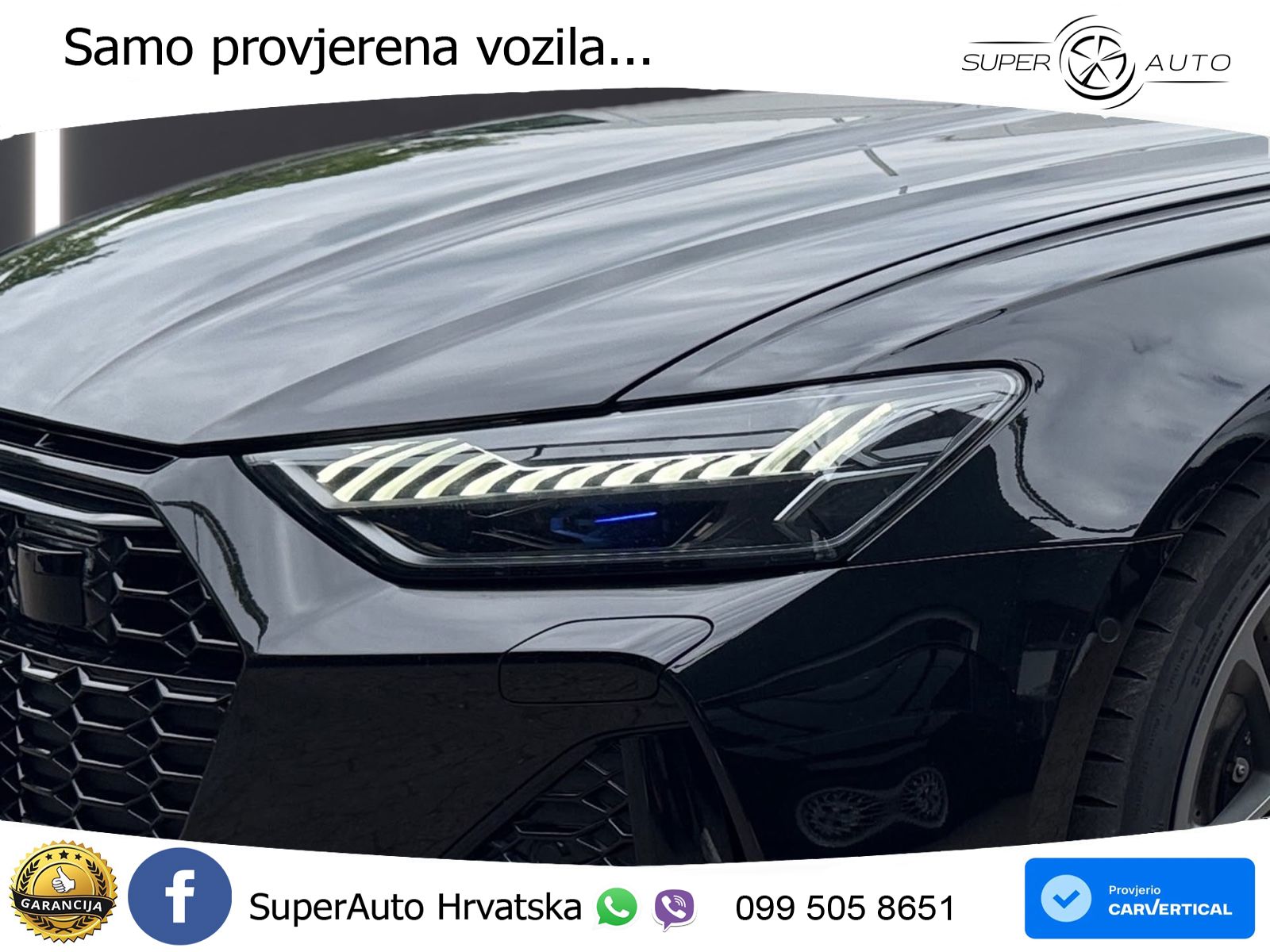 Audi RS6 Avant 4.0 TFSI V8 (600 KS) quattro Tiptronic