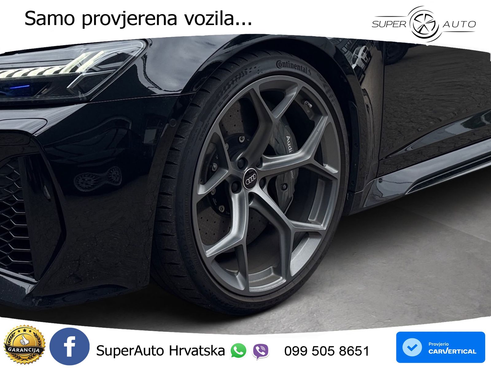 Audi RS6 Avant 4.0 TFSI V8 (600 KS) quattro Tiptronic