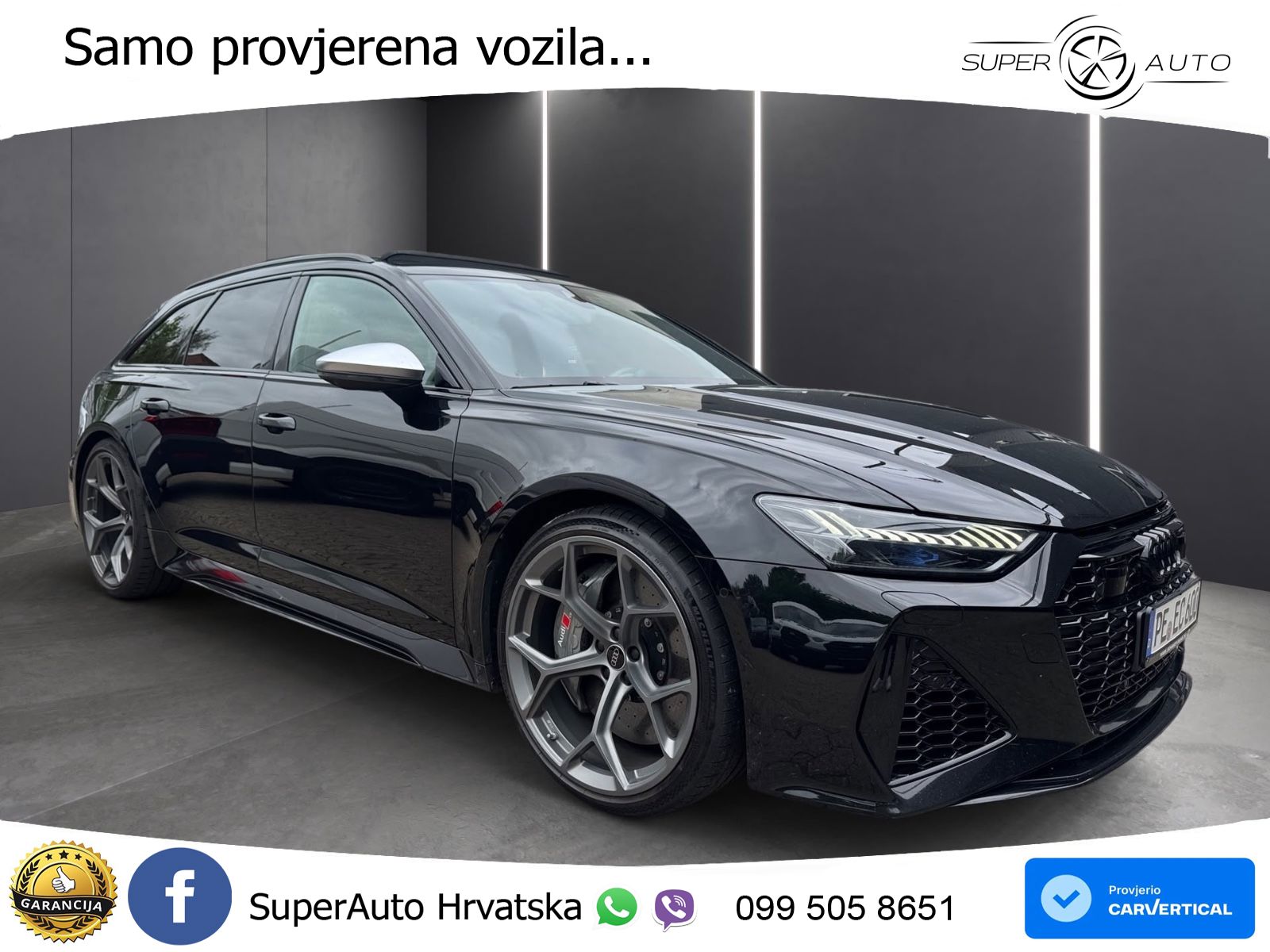 Audi RS6 Avant 4.0 TFSI V8 (600 KS) quattro Tiptronic