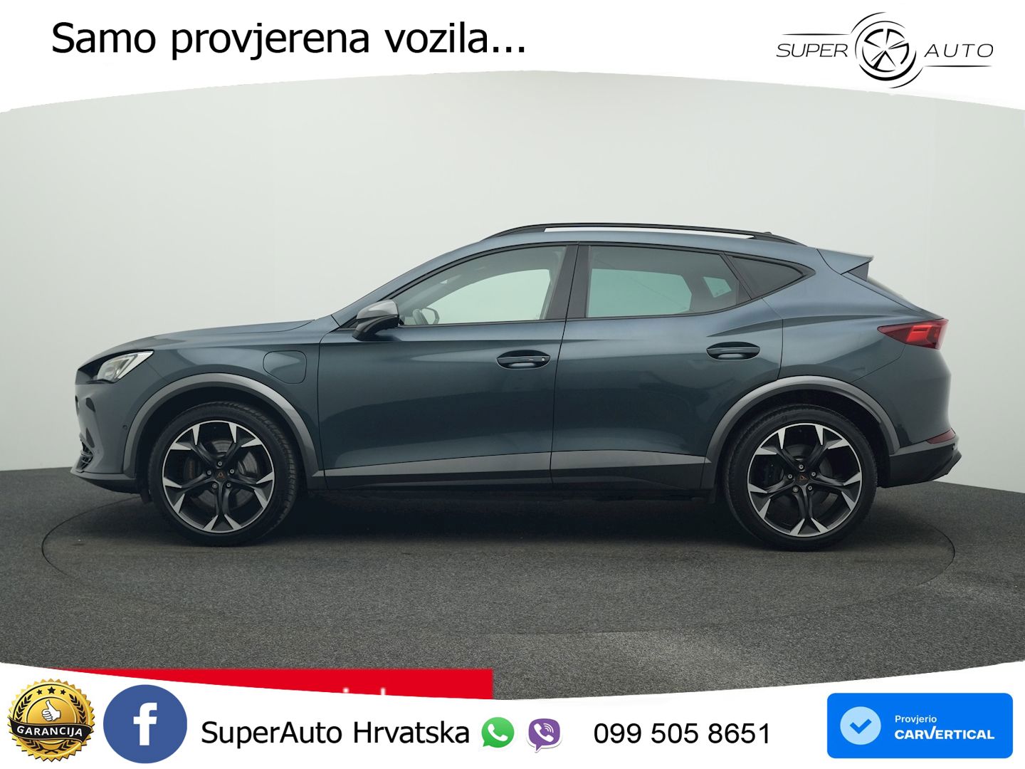 Cupra Formentor 1.4 TSI (245 KS) e-Hybrid DSG VZ LED+GR SJED+ACC