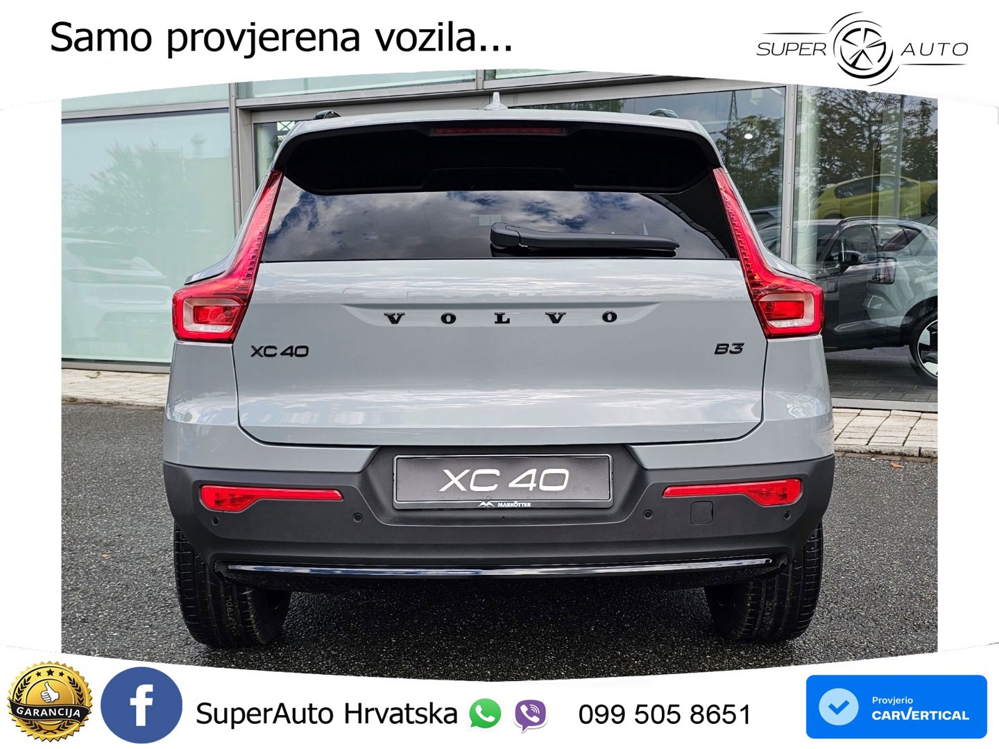 Volvo XC40 2.0 B3 163 KS Automatic LED+GR SJED+ACC