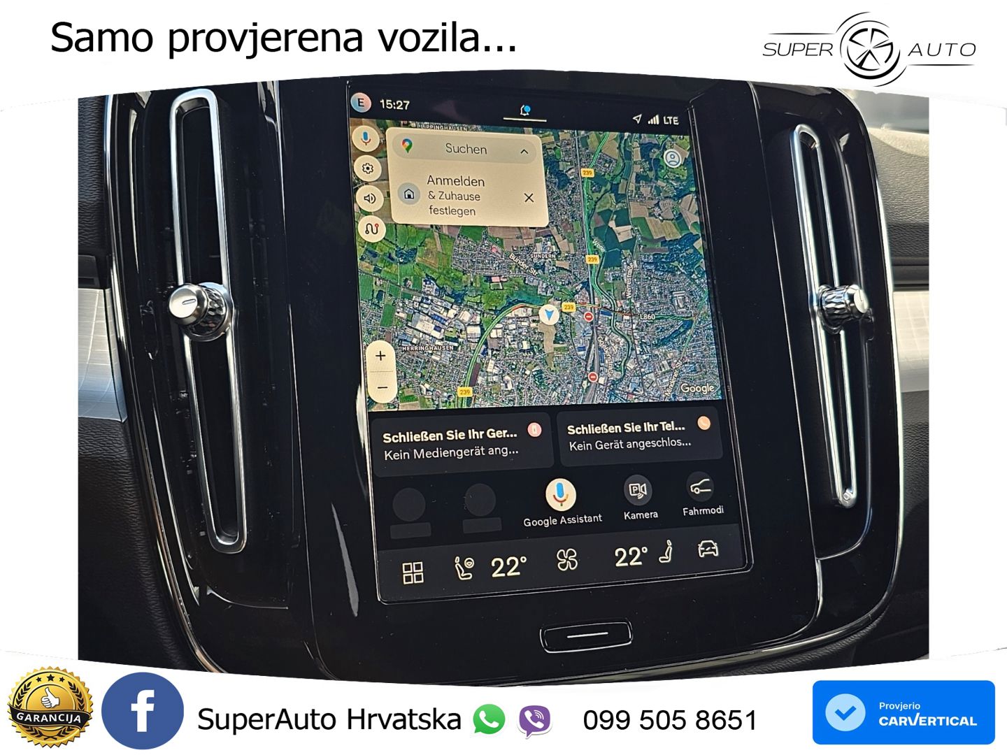 Volvo XC40 2.0 B3 163 KS Automatic LED+GR SJED+ACC