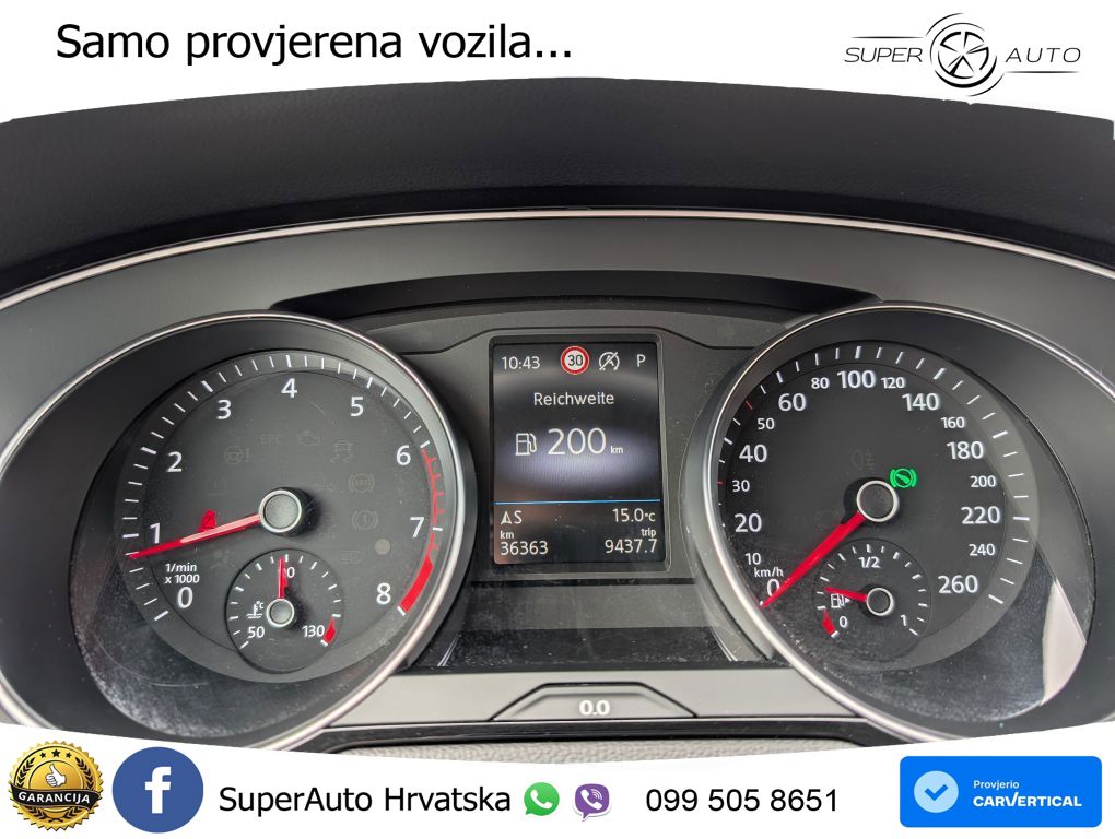 Volkswagen Passat Variant 2.0 TSI (190 KS) DSG LED+GR SJED+ACC