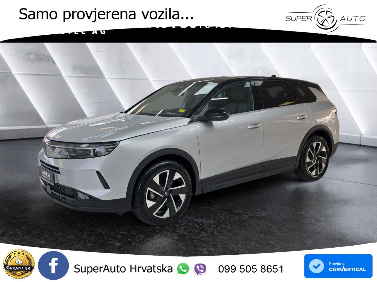 Opel Grandland 1.2 Turbo (145 KS) Hybrid eDCT GS MATRIX+GR SJED+KAM