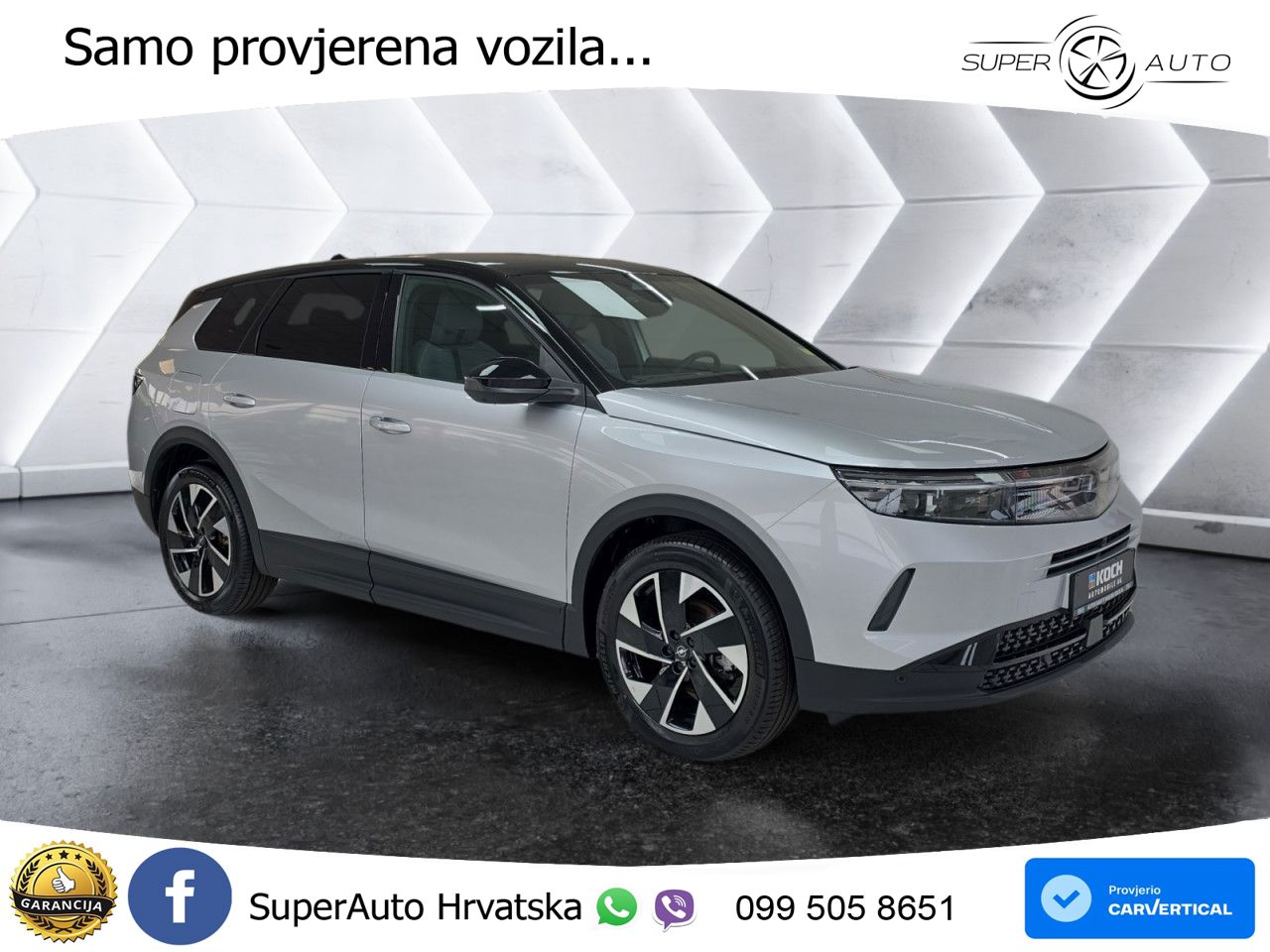 Opel Grandland 1.2 Turbo (145 KS) Hybrid eDCT GS MATRIX+GR SJED+KAM