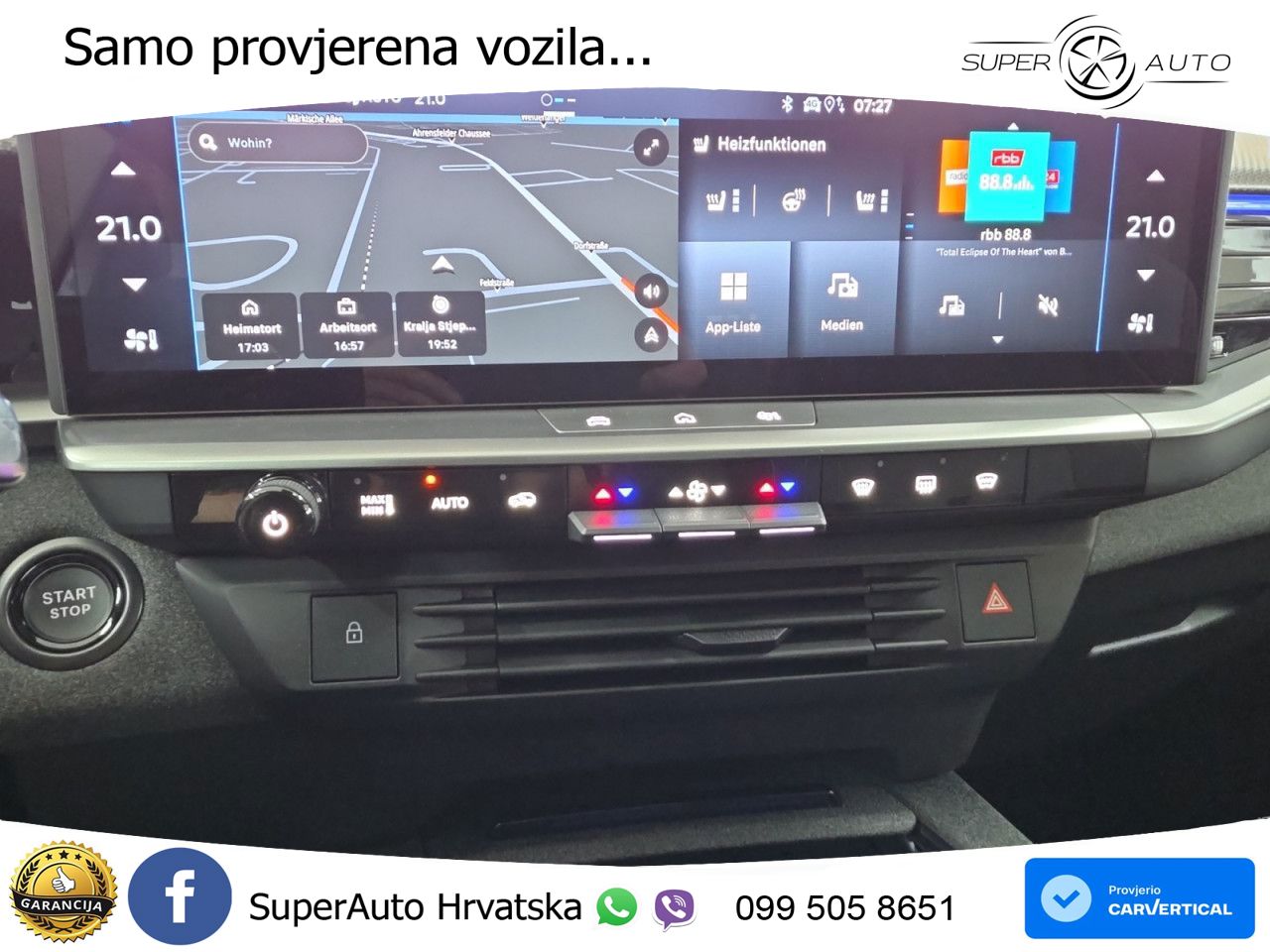 Opel Grandland 1.2 Turbo (145 KS) Hybrid eDCT GS MATRIX+GR SJED+KAM