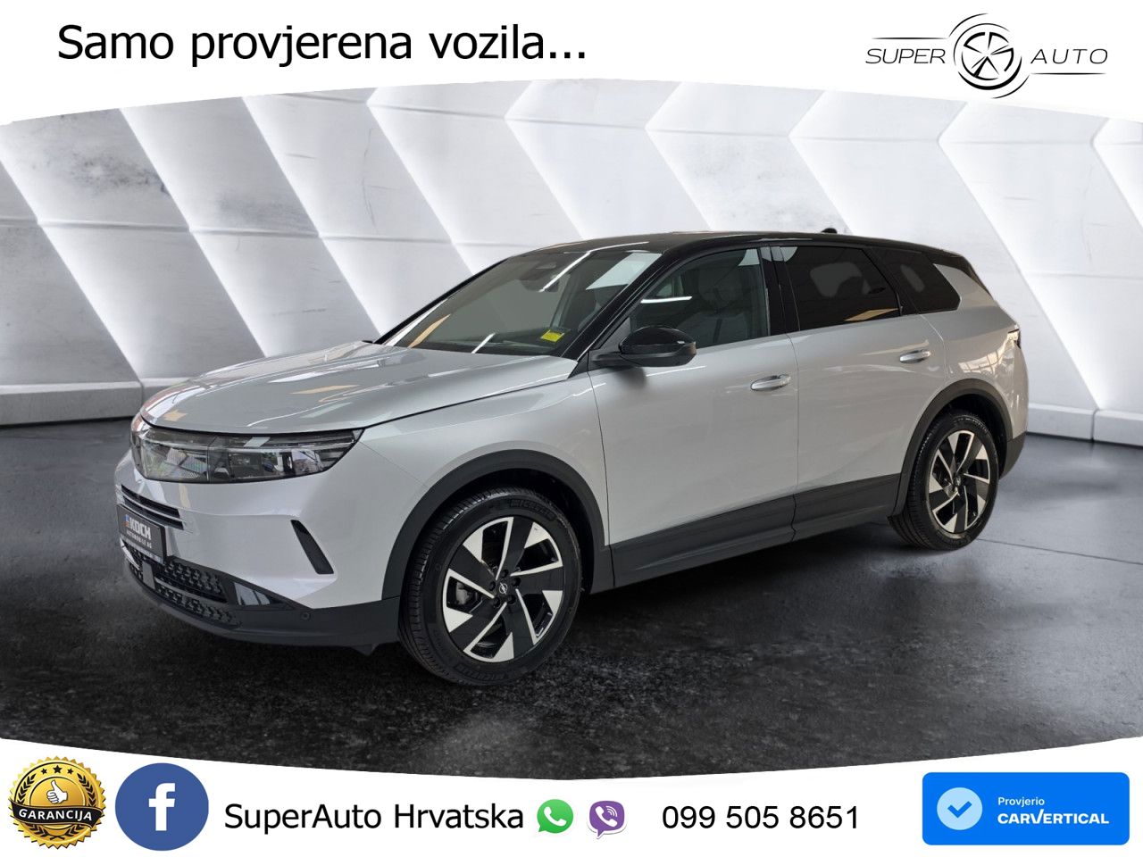 Opel Grandland 1.2 Turbo (145 KS) Hybrid eDCT GS MATRIX+GR SJED+KAM