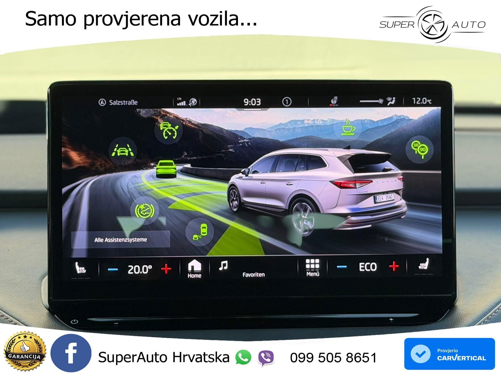 Škoda Enyaq iV 80x 82 kWh (265 KS) AWD Suite MATRIX+GR SJED+KAM