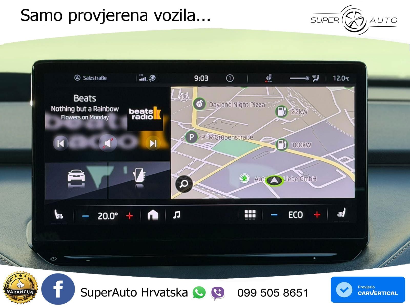 Škoda Enyaq iV 80x 82 kWh (265 KS) AWD Suite MATRIX+GR SJED+KAM