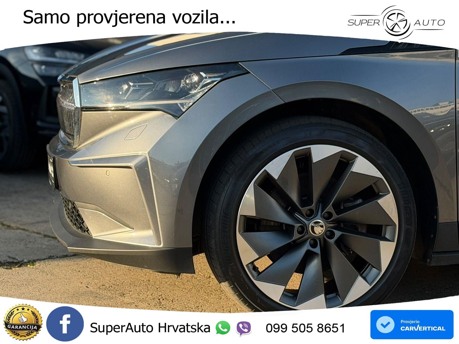 Škoda Enyaq iV 80x 82 kWh (265 KS) AWD Suite MATRIX+GR SJED+KAM